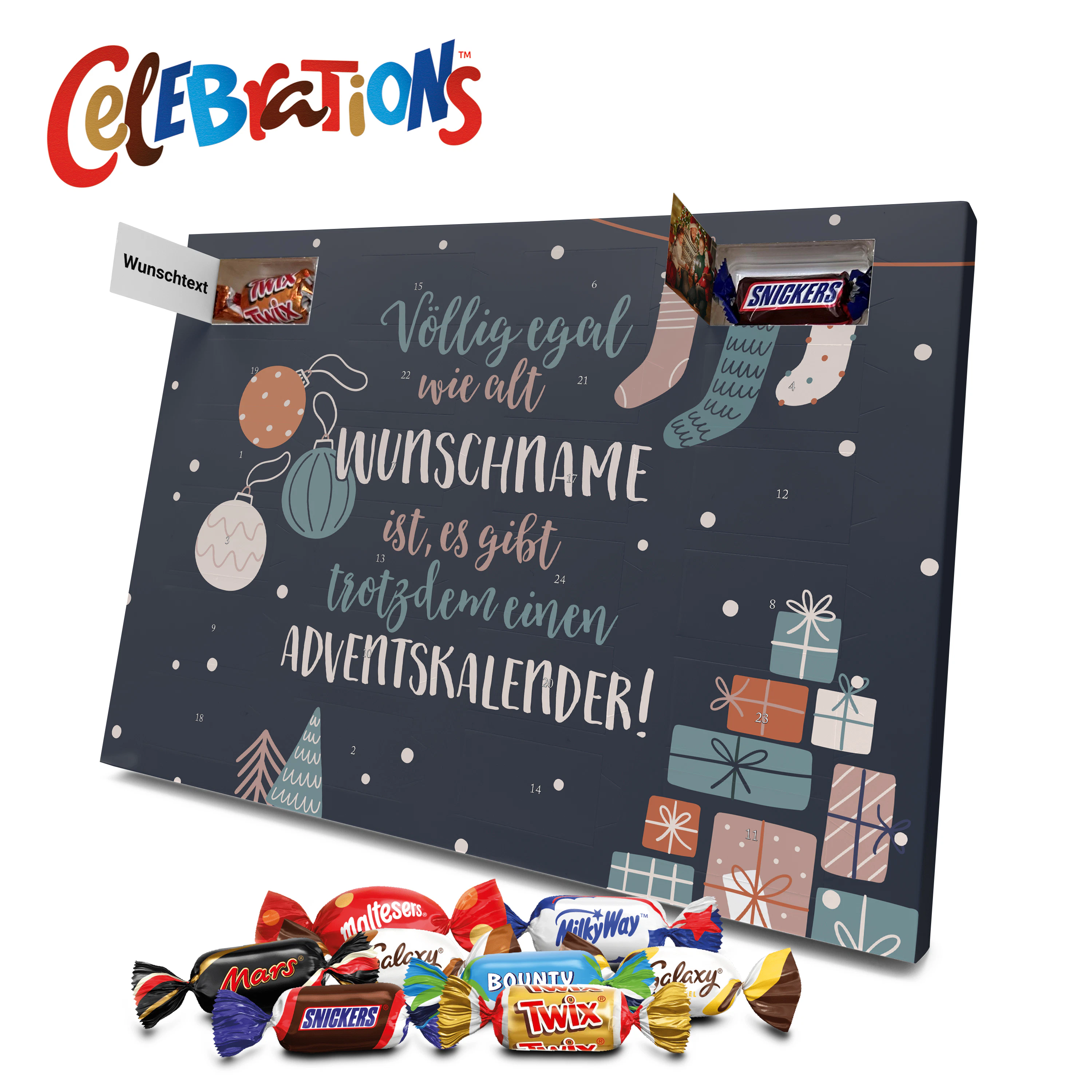 Namens-Adventskalender Celebrations 1