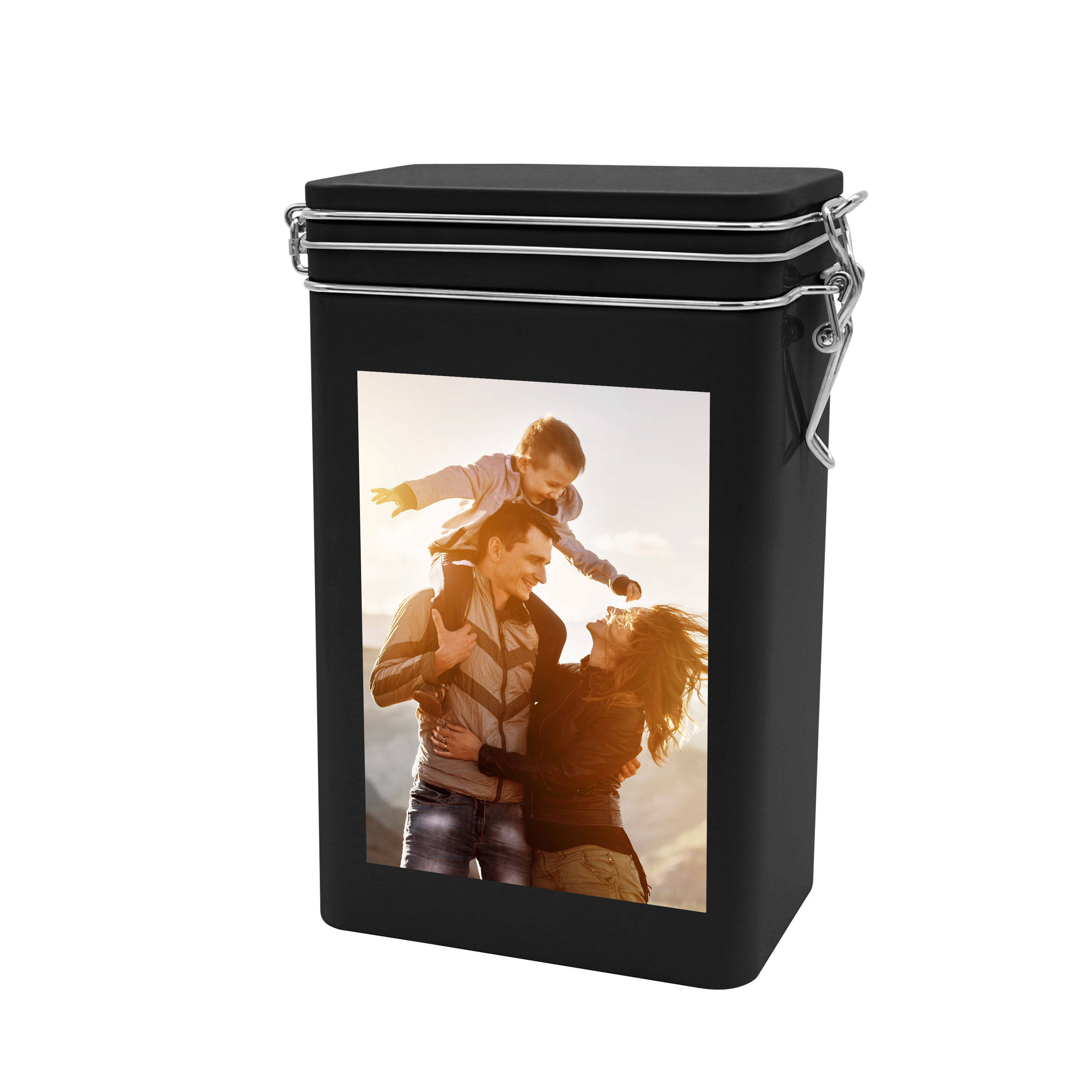 Kaffeedose Schwarz 1