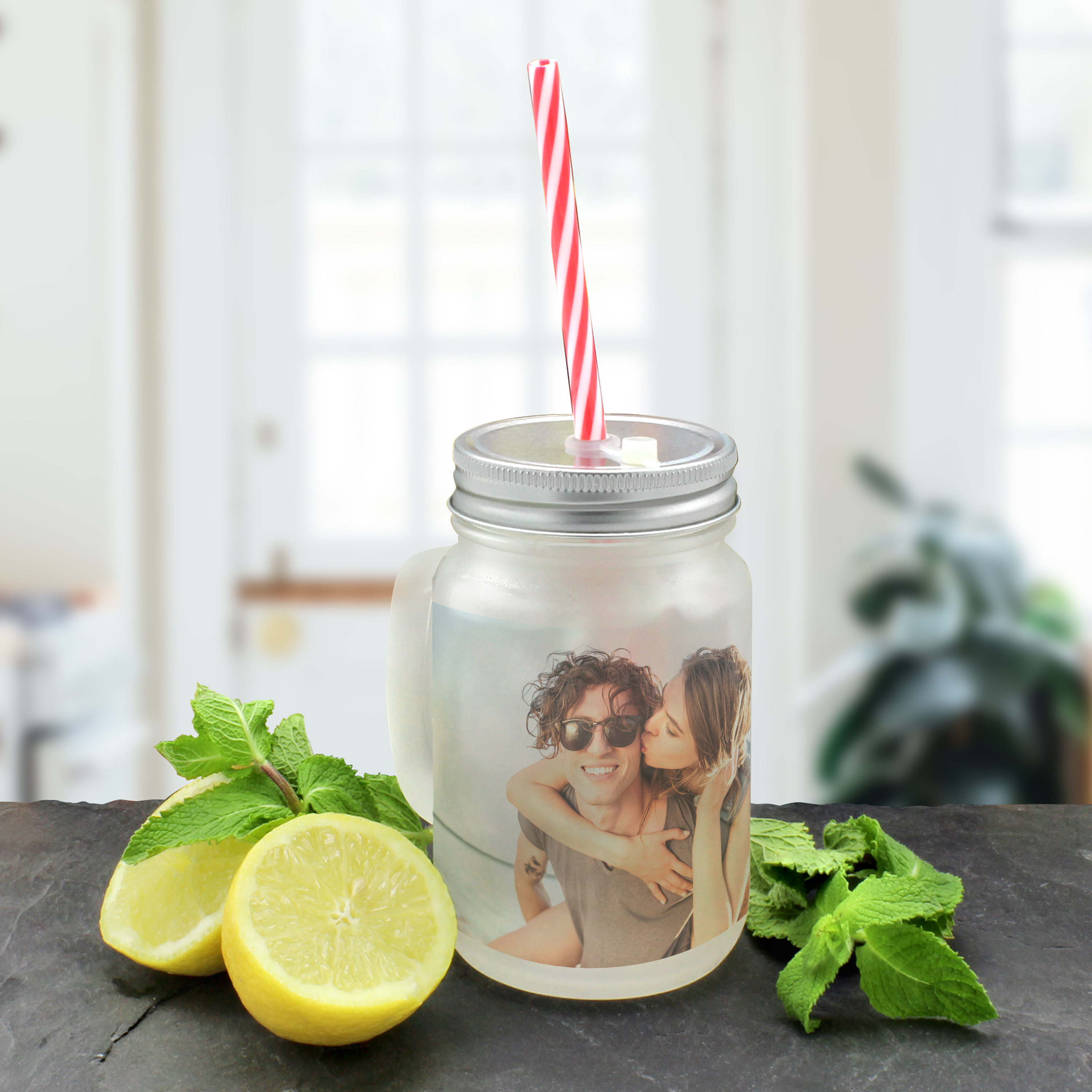 Trinkglas mit Deckel - Standard 3