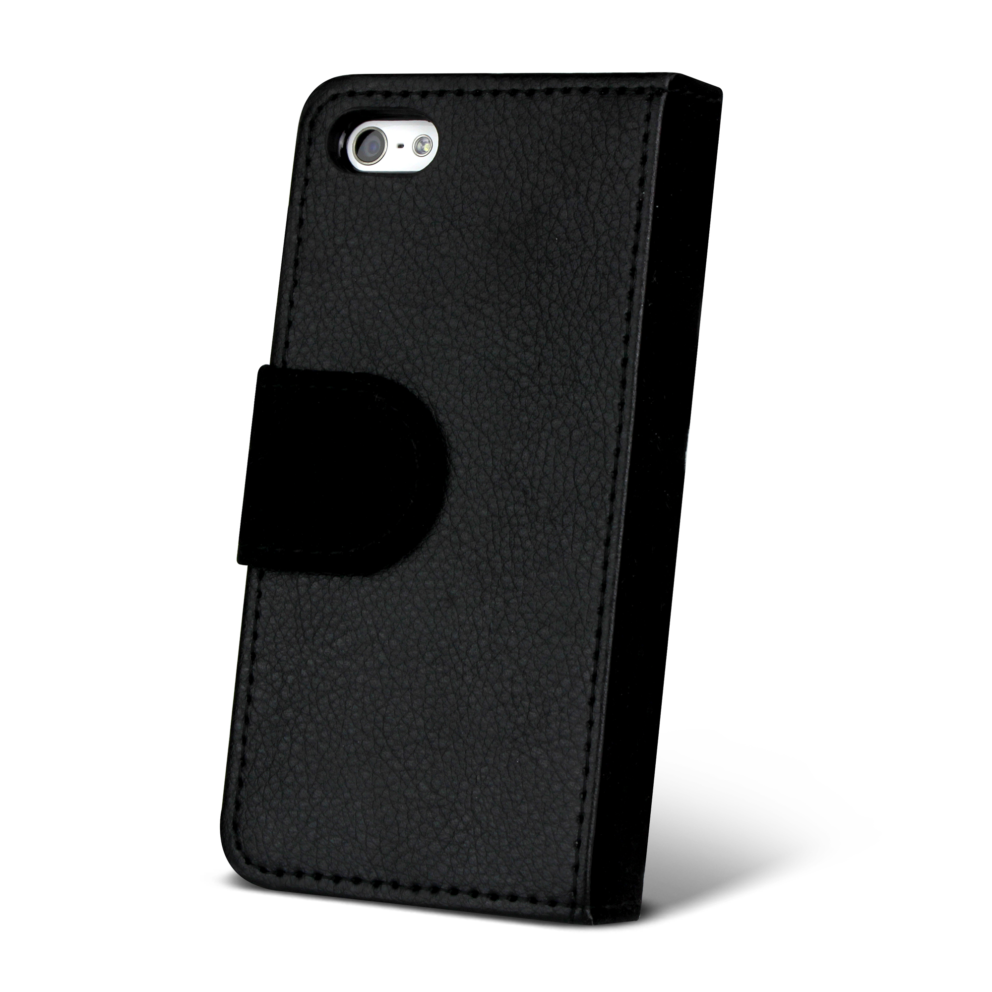 iPhone SE (2016) Flipcase schwarz 3