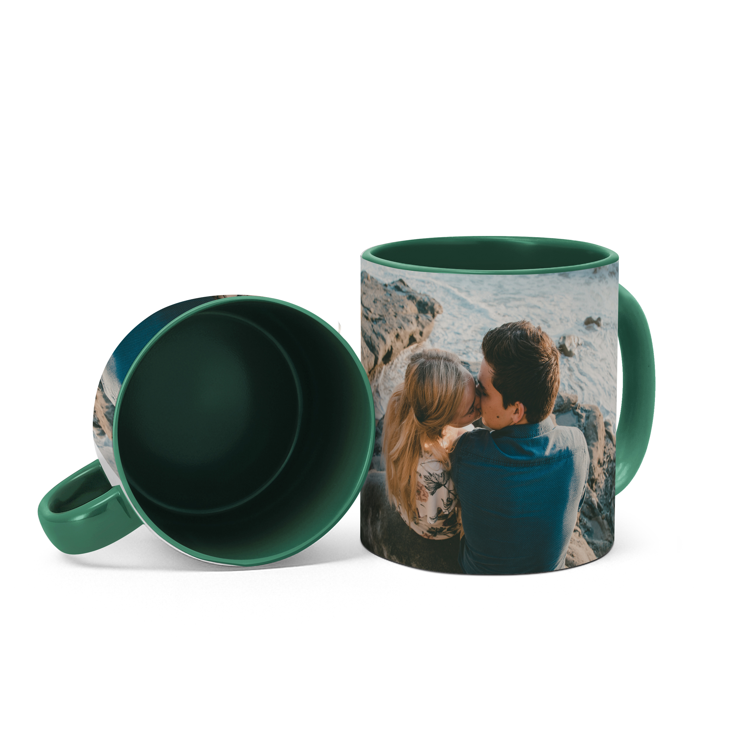 Zweifarbtasse Full-Size Grün 3