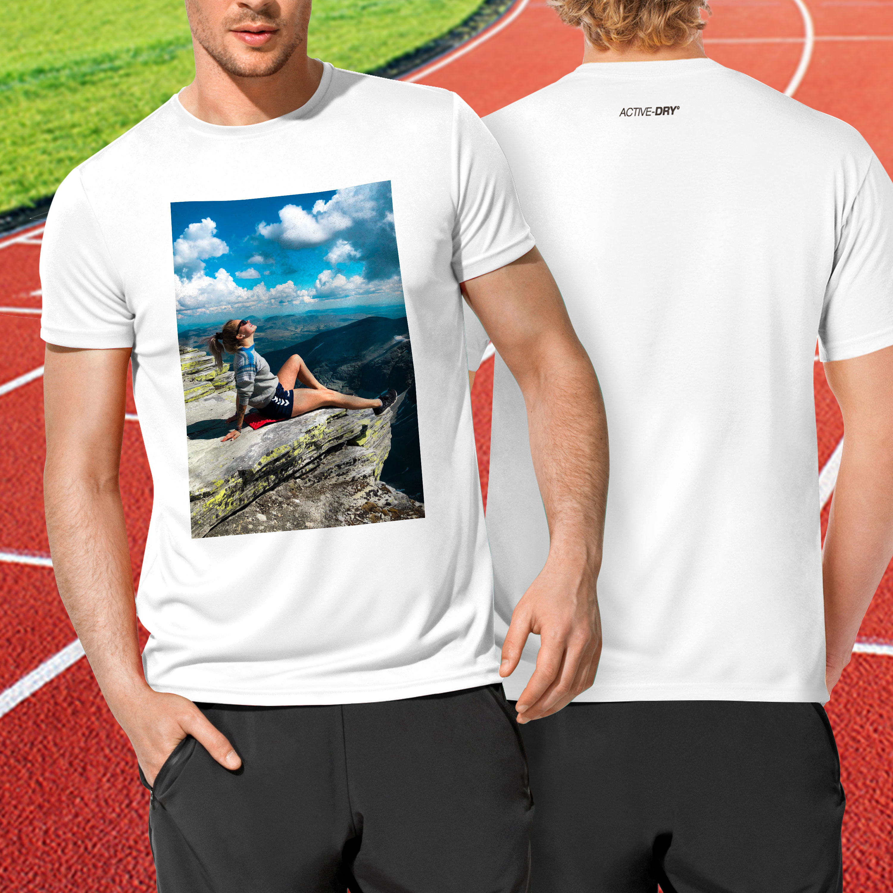 Funktionsshirt Weiß 6