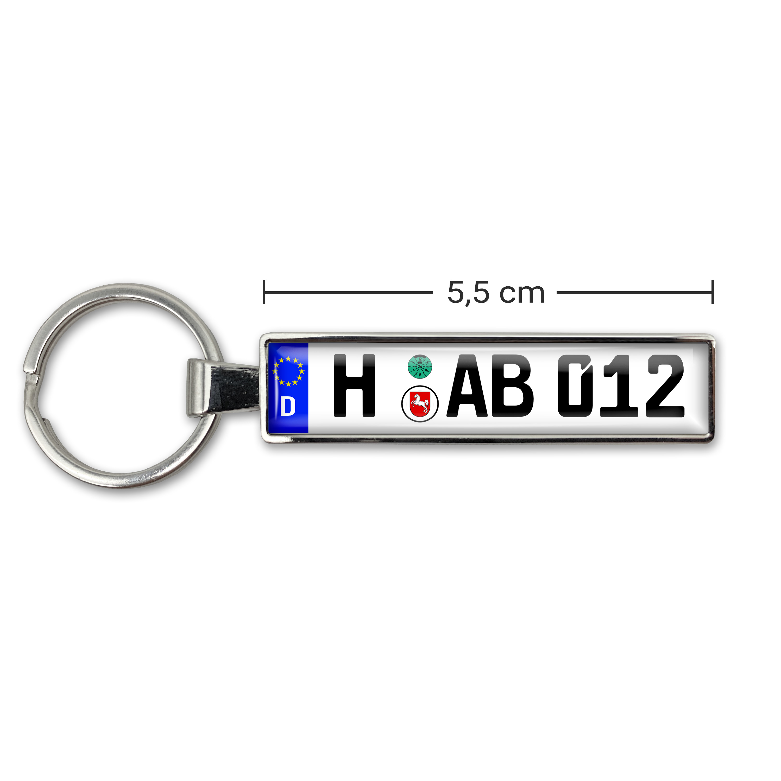 Kennzeichen Schlüsselanhänger Deutschland 2