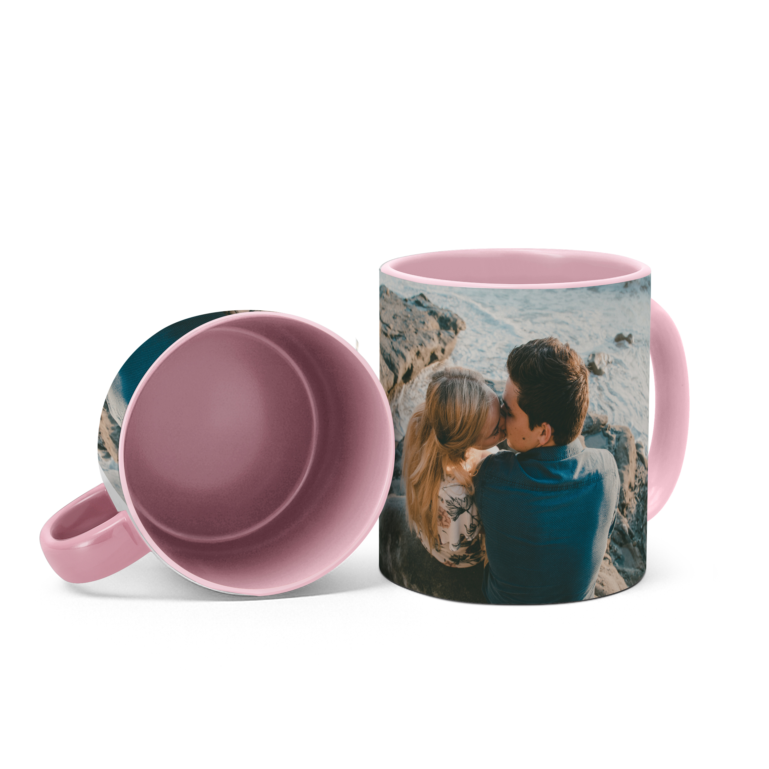 Zweifarbtasse Full-Size Rosa 3