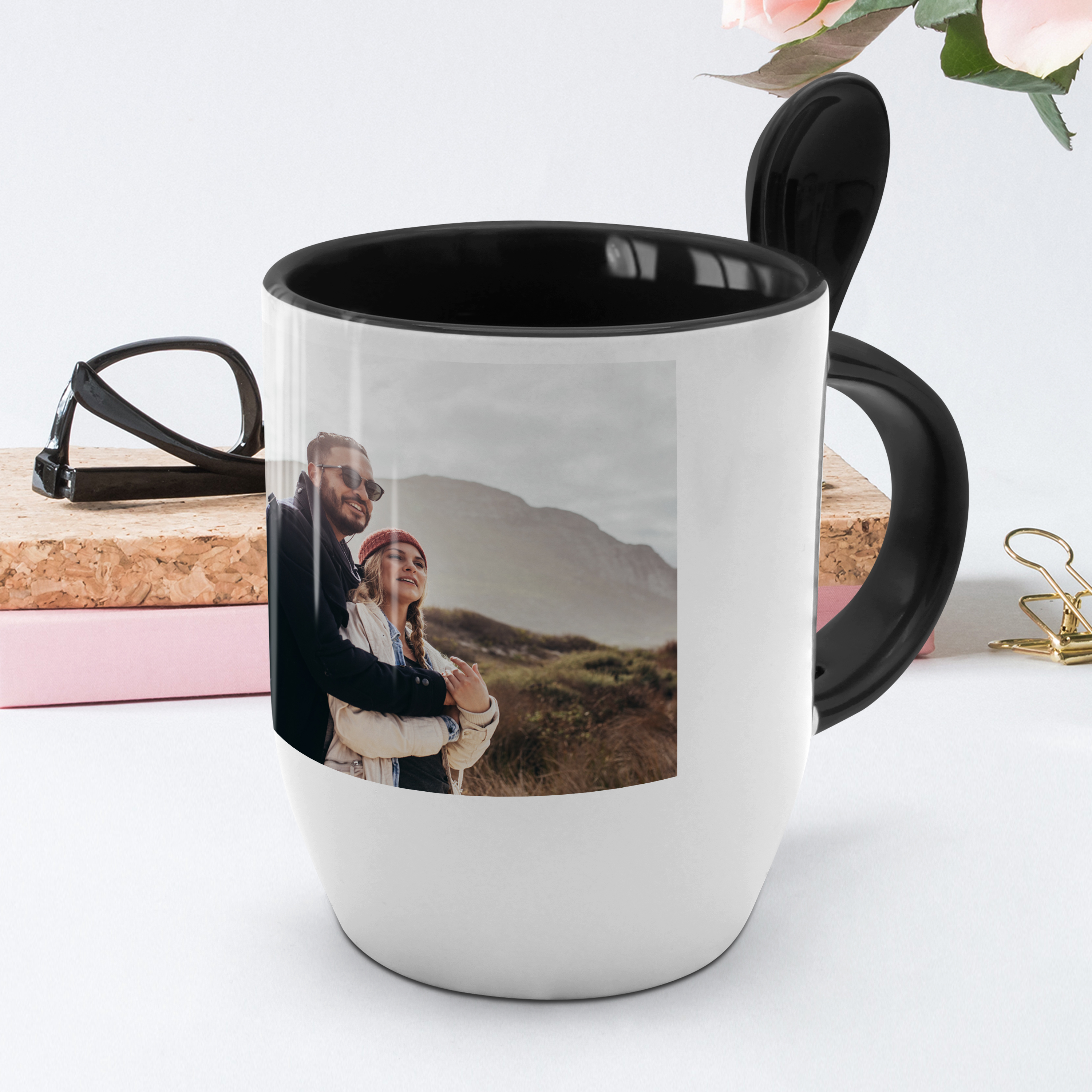 Löffeltasse Schwarz Standard 4