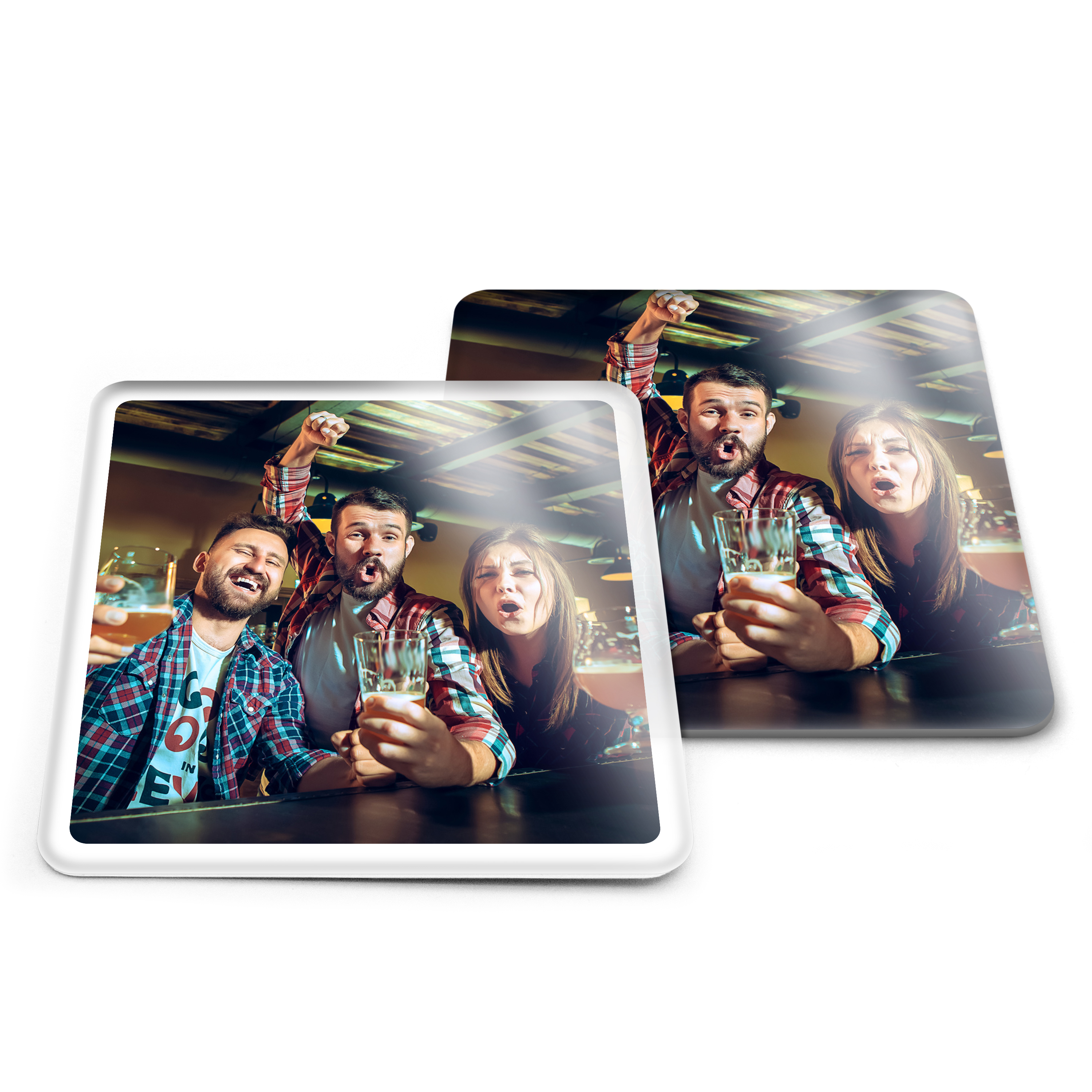 Untersetzer Quadrat Acrylglas 1