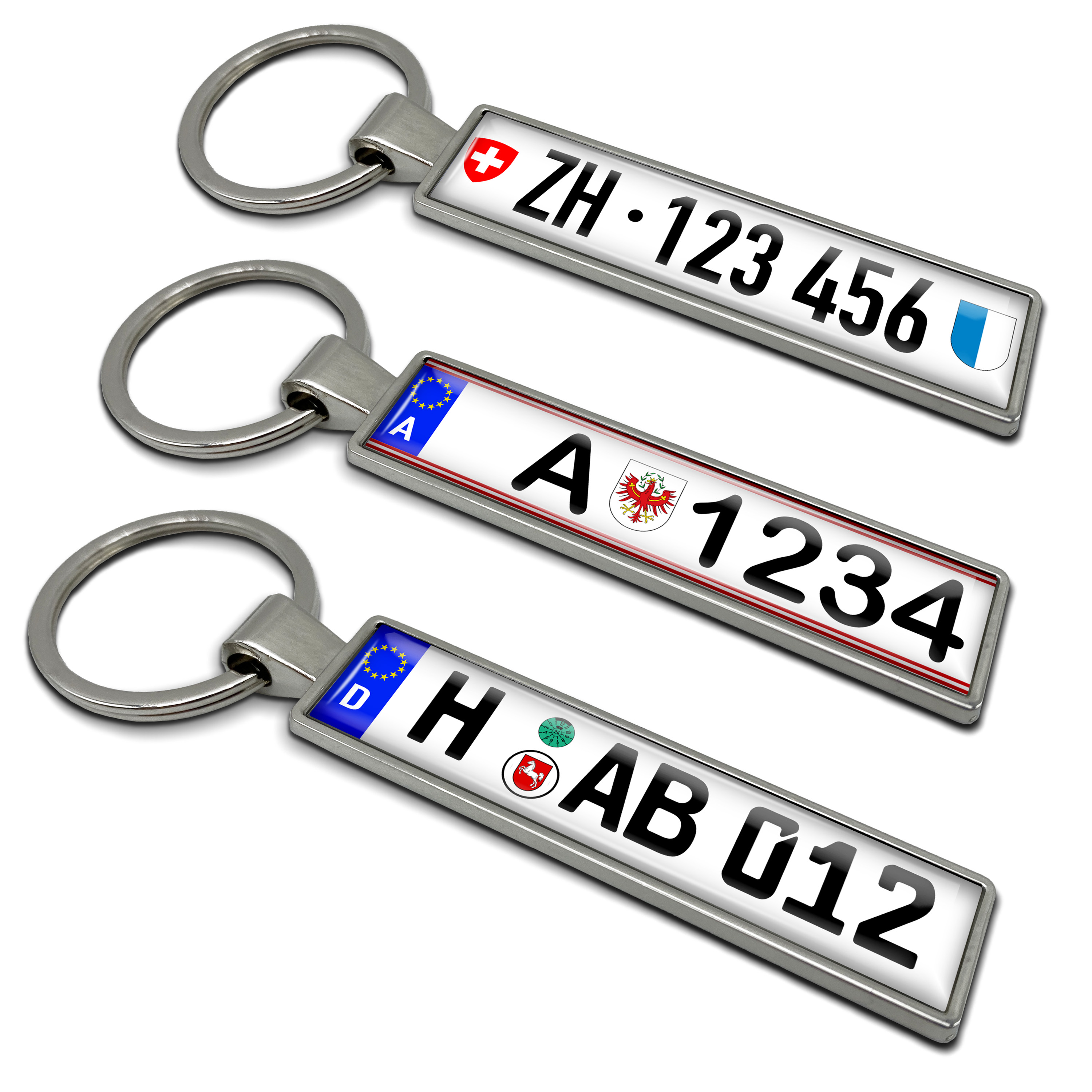 Kennzeichen Schlüsselanhänger Schweiz 6