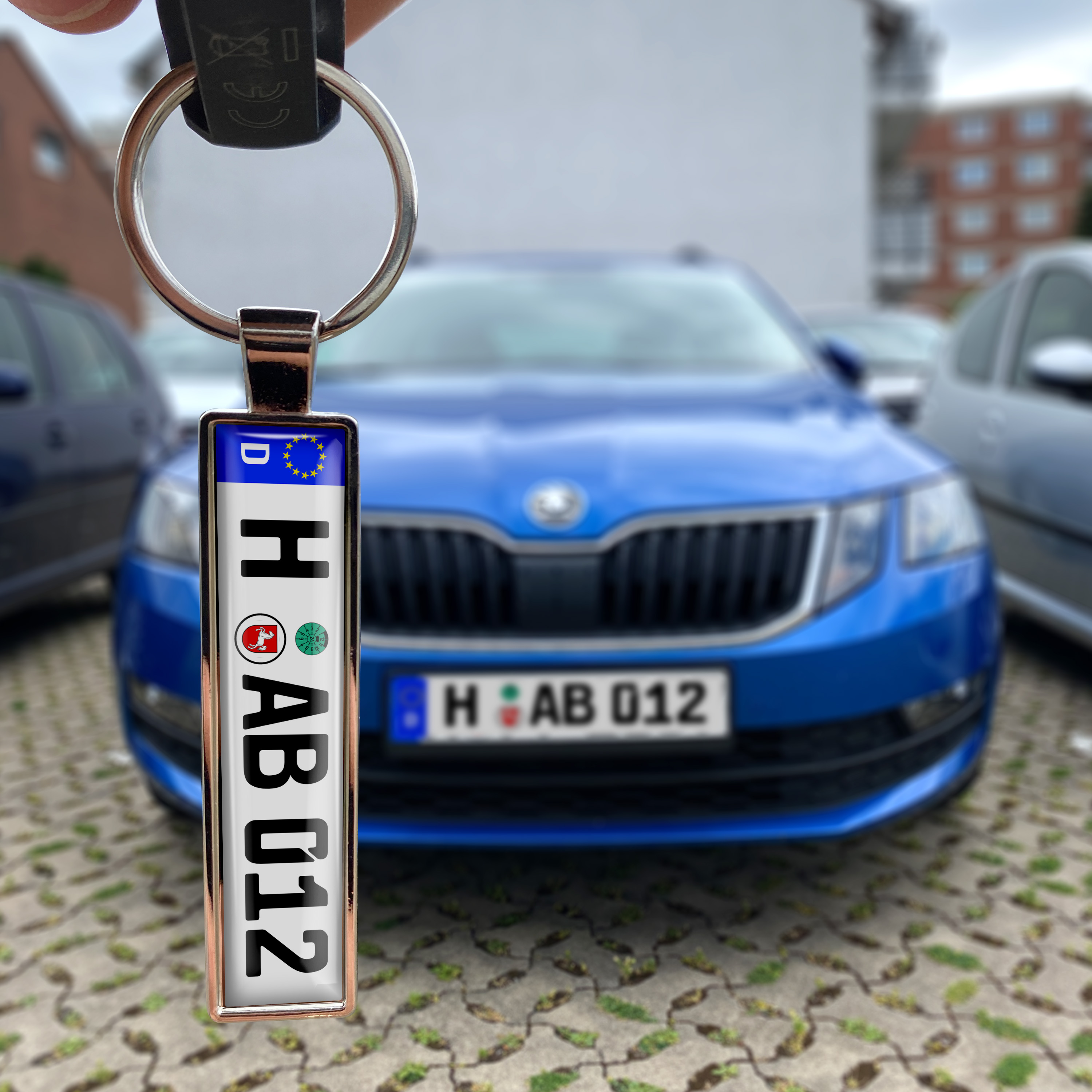 Kennzeichen Schlüsselanhänger Deutschland 3