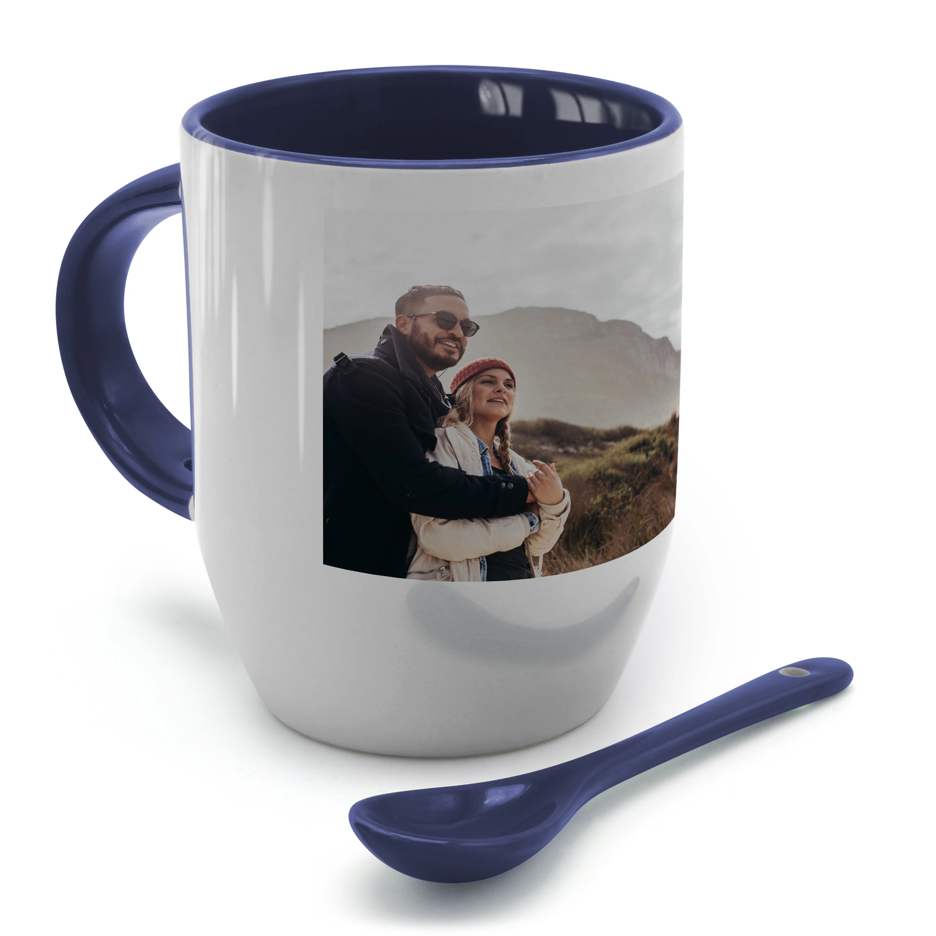 Löffeltasse Blau Standard 2