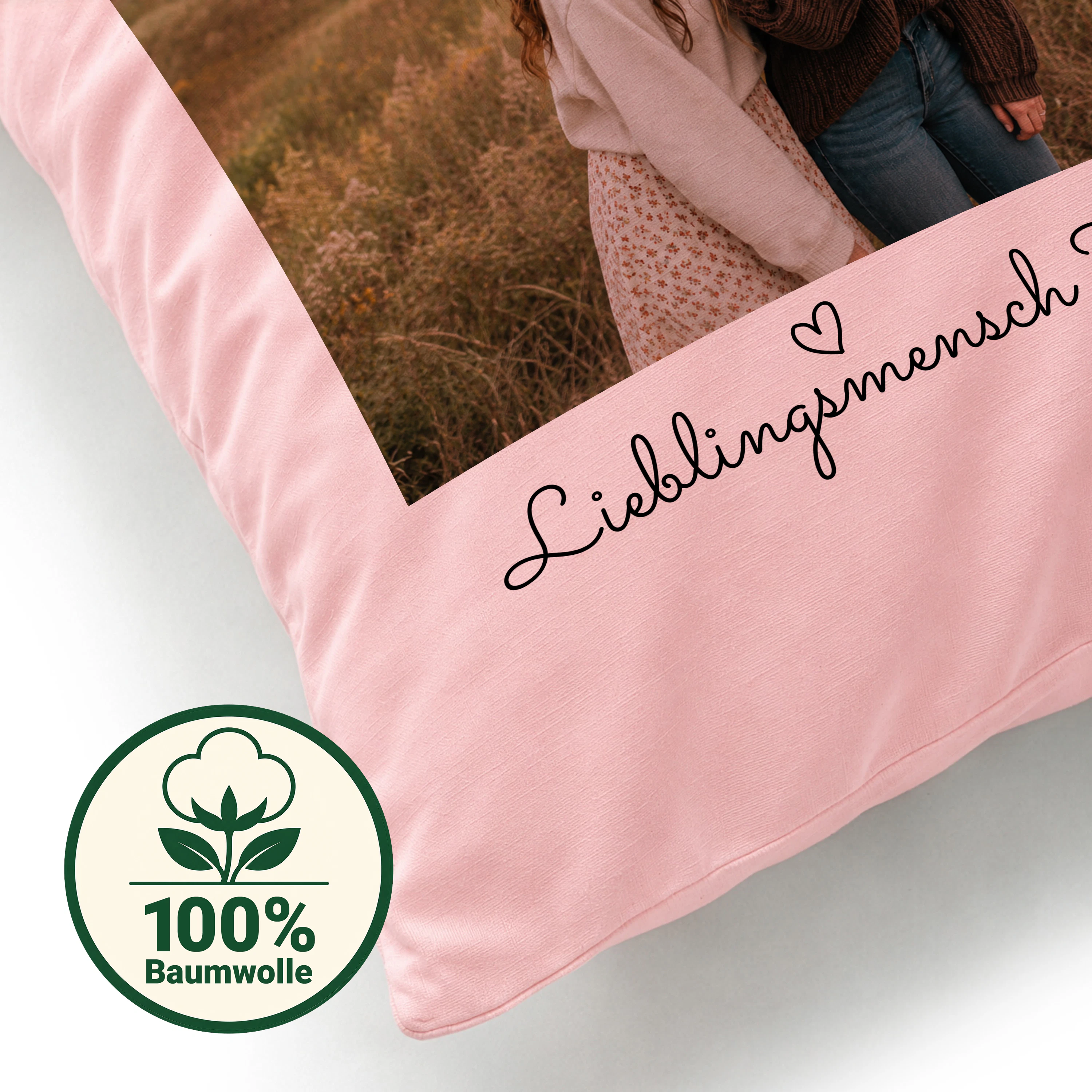 Fotokissen Rosa 3