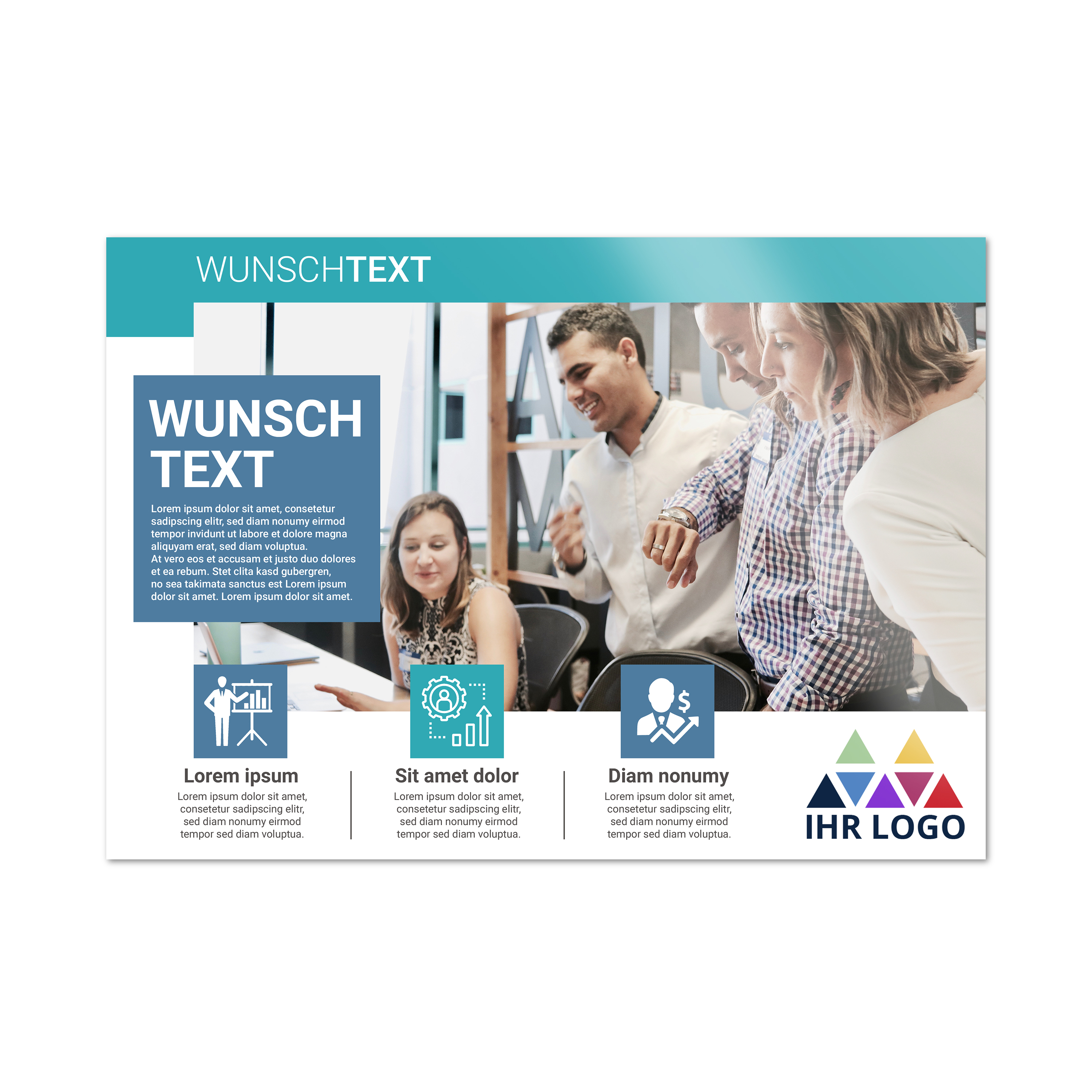 Fotoposter Kunststoff-Poster 14,85 x 10,5 cm (DIN A6) 3