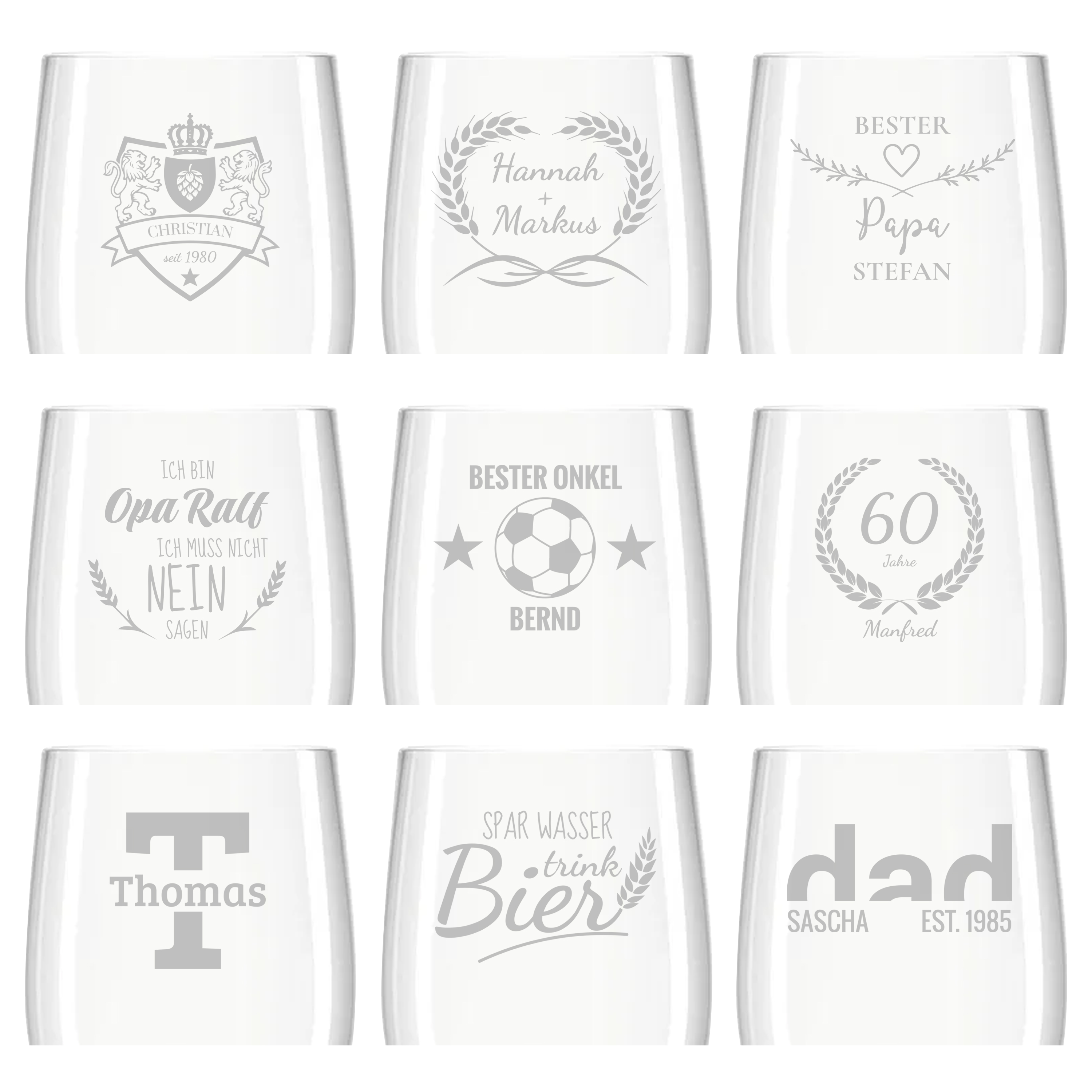 Weizenbierglas - Standard 4