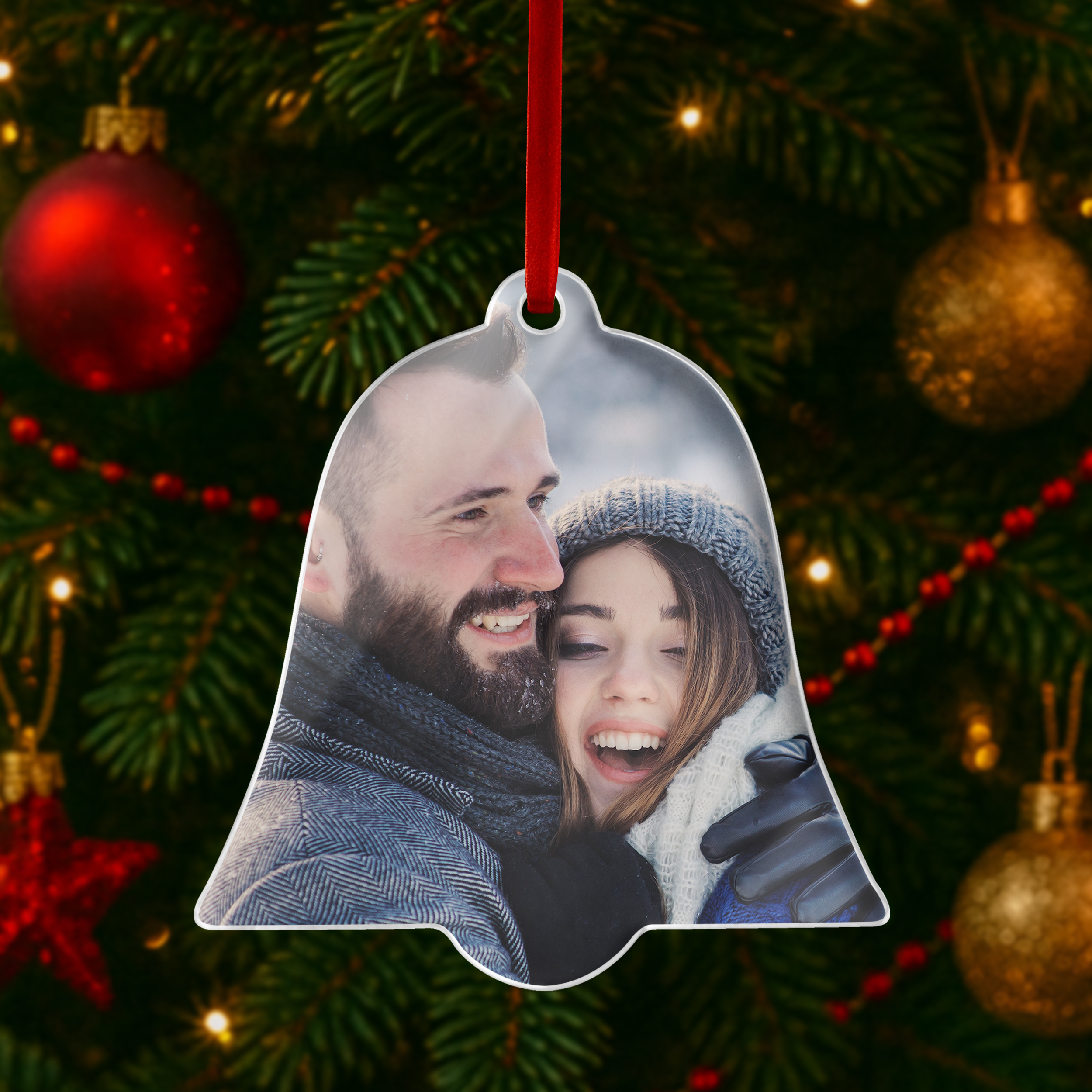Weihnachtsbaumanhänger Glocke 7