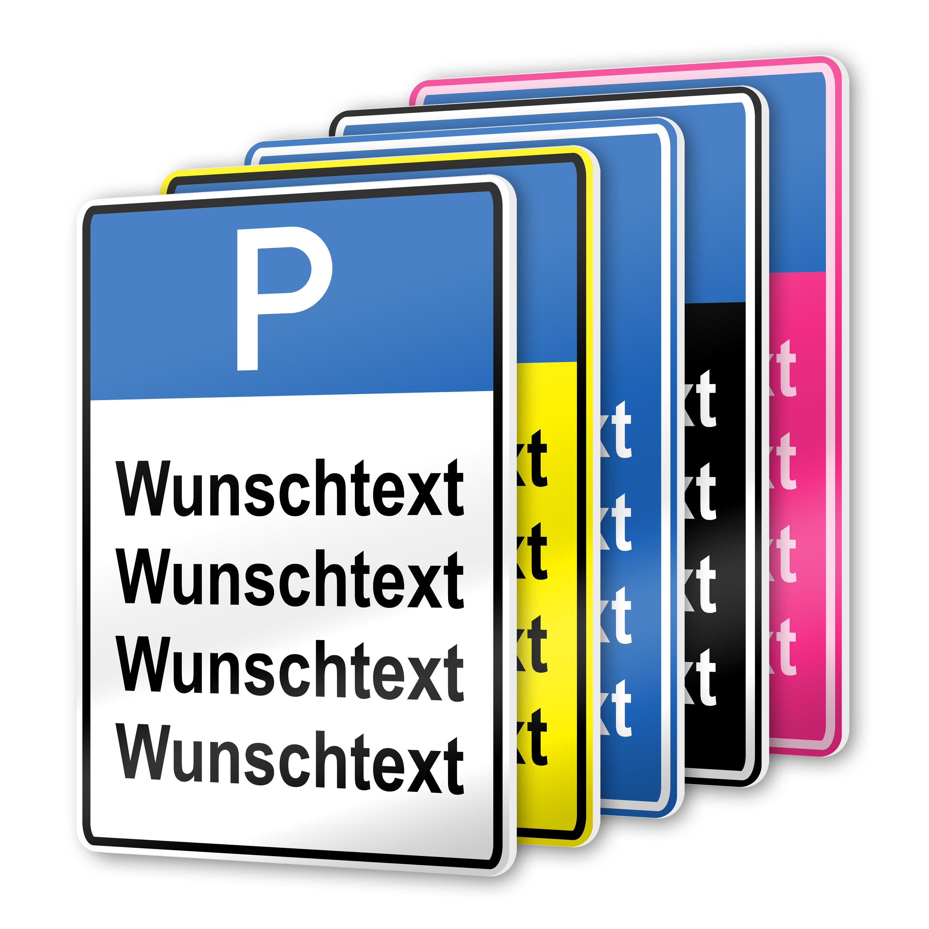Parkschilder Blechschild 30 cm x 20 cm 3