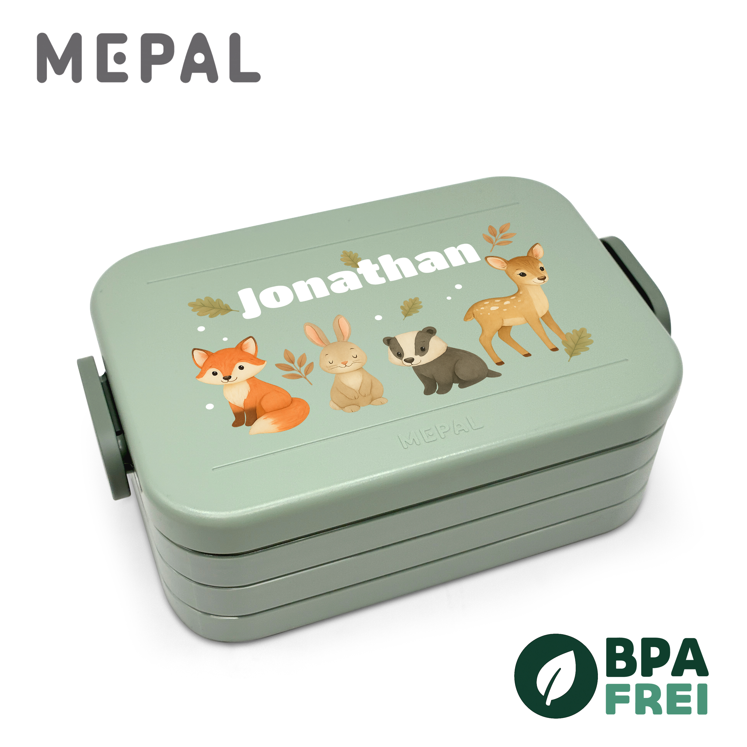 Mepal Lunchbox "Bento" Salbeigrün 1
