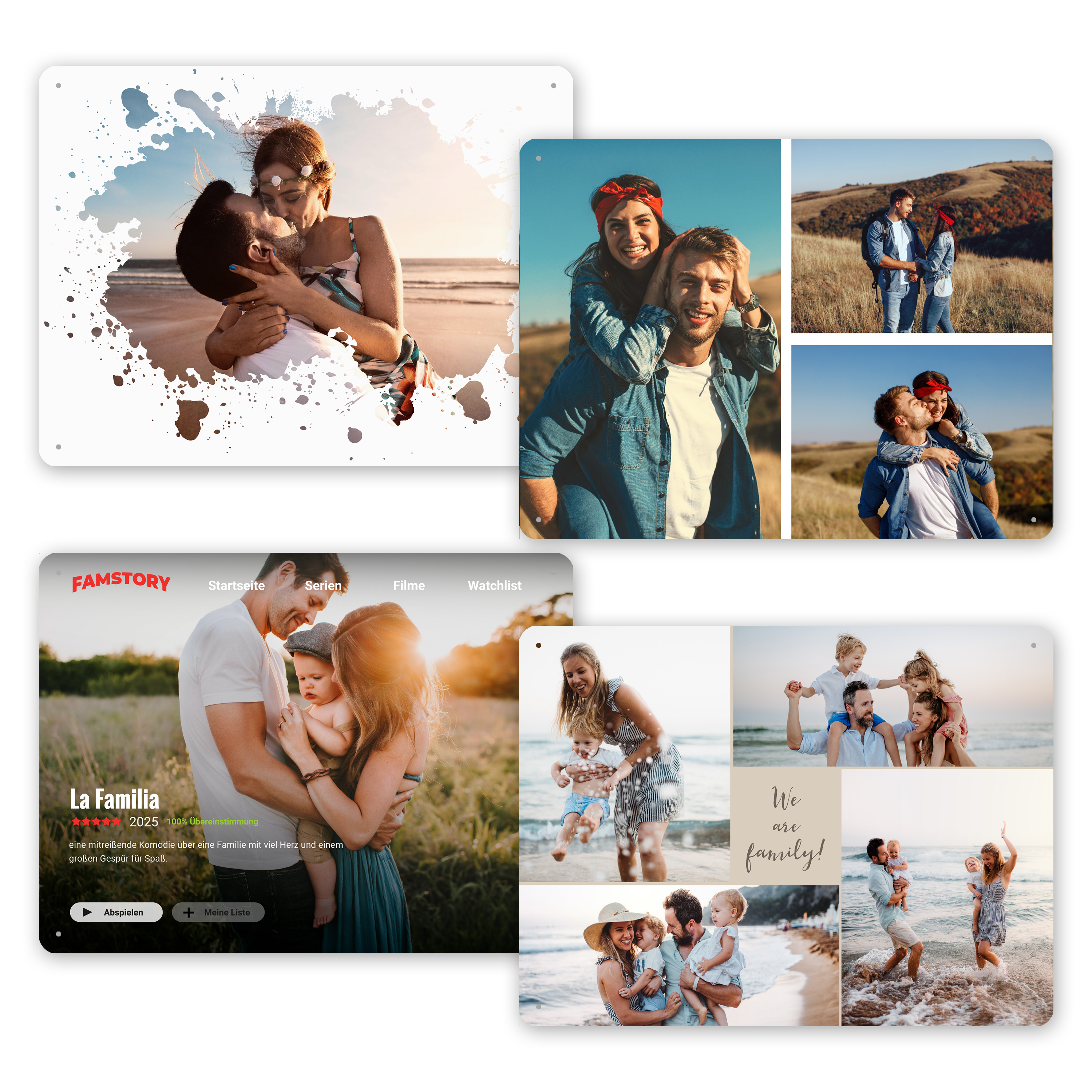 Magnettafel Hochformat 30 cm x 20 cm 5