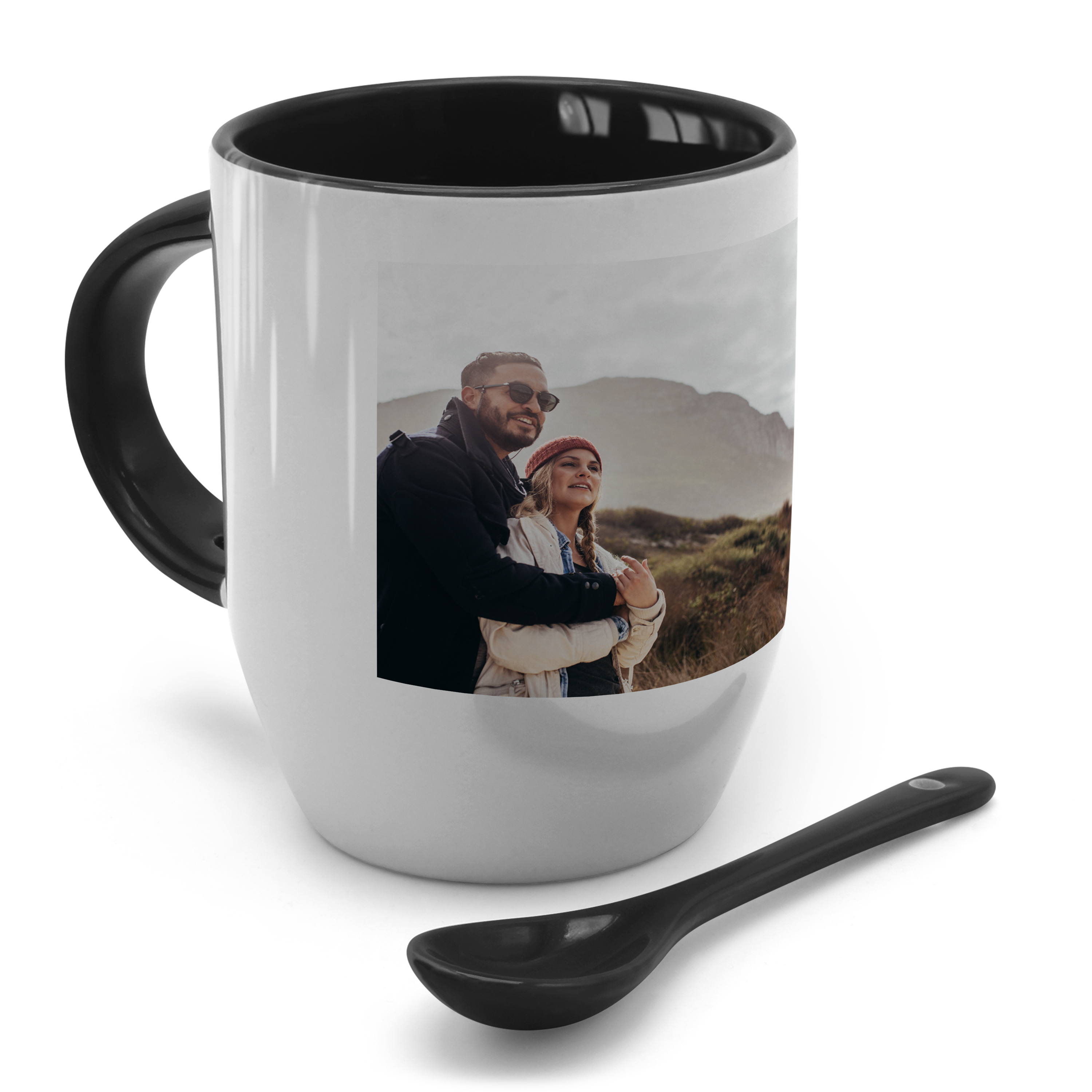 Löffeltasse Schwarz Standard 2