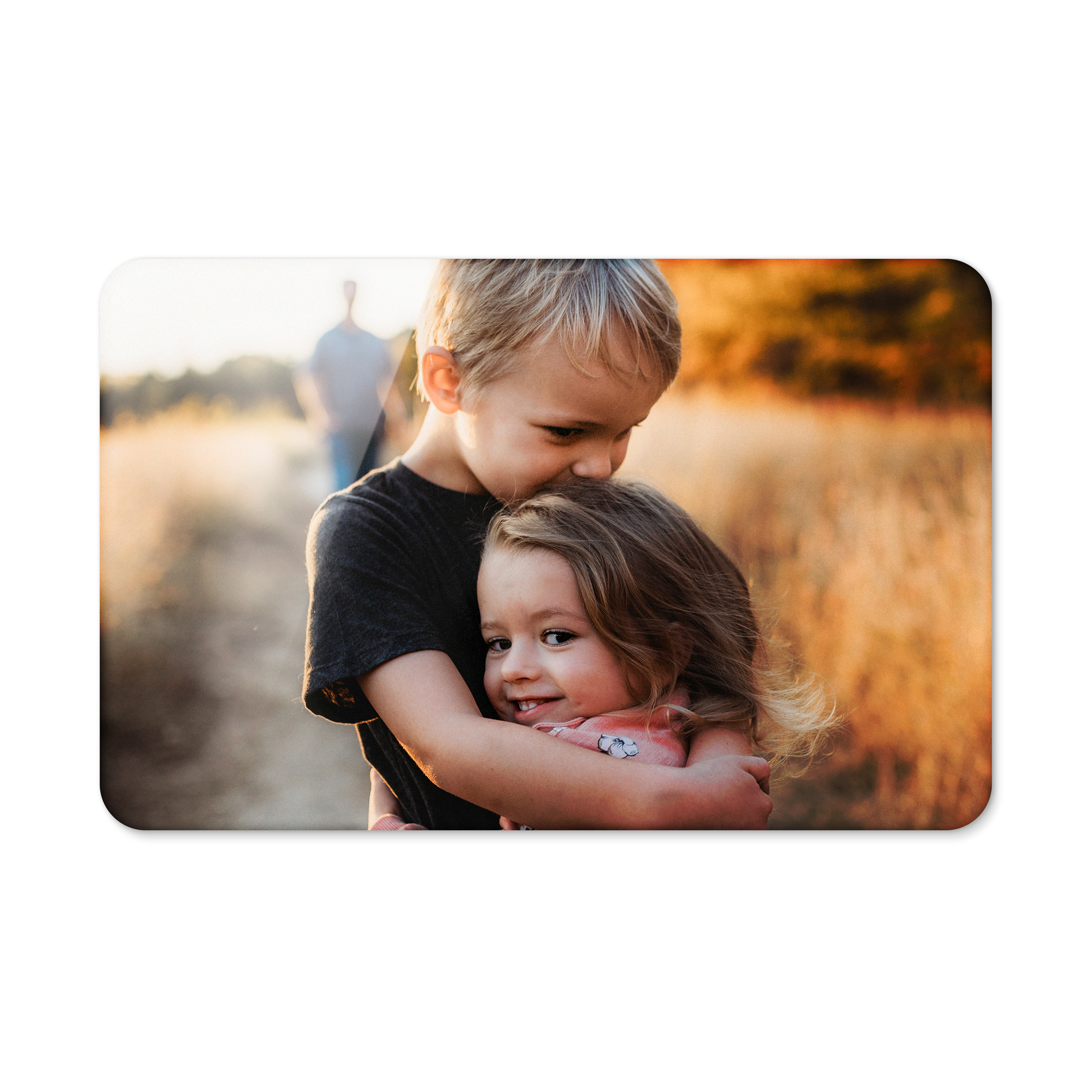 Fotomagnet "Acrylglas" Eckig 1