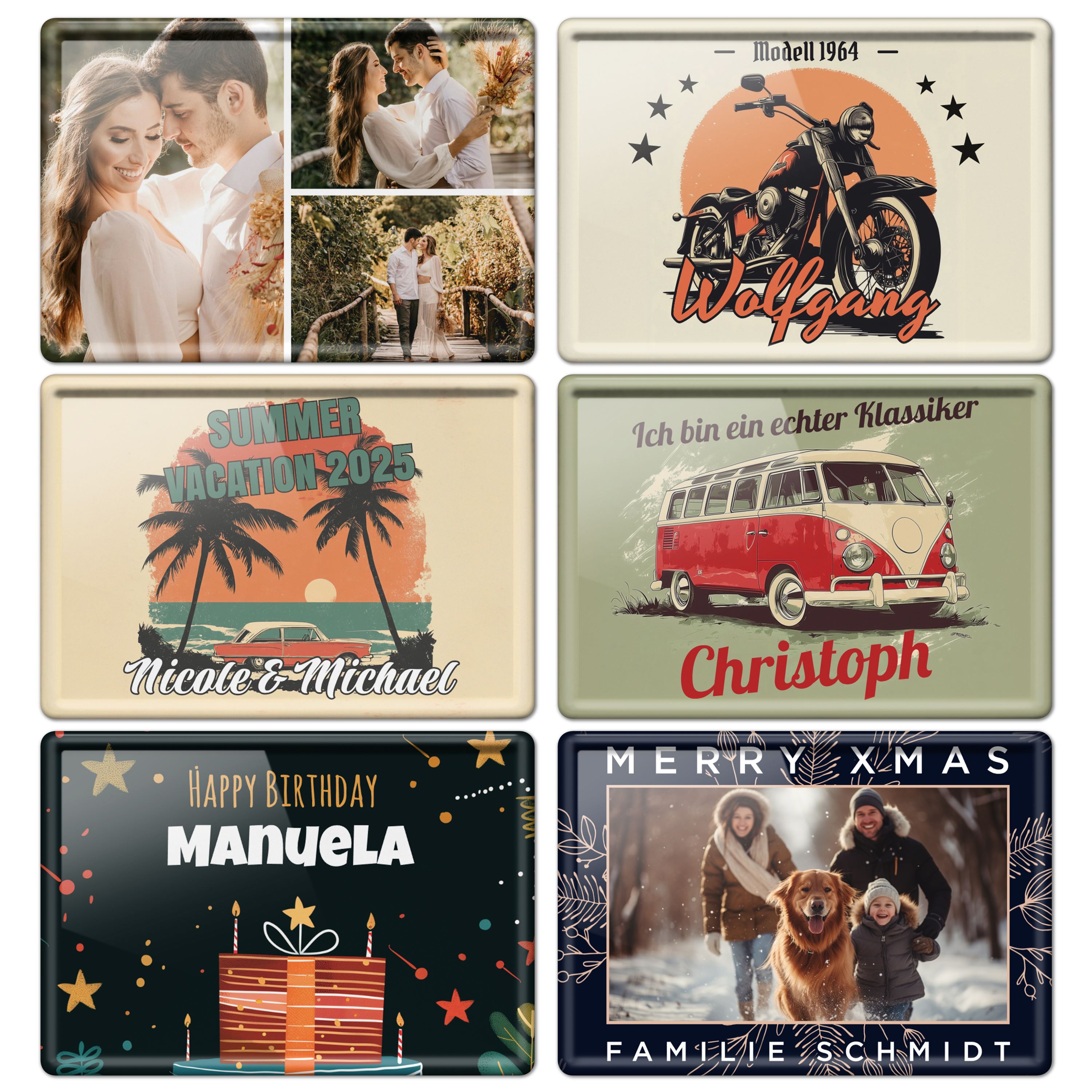 Blechpostkarte - Standard 5