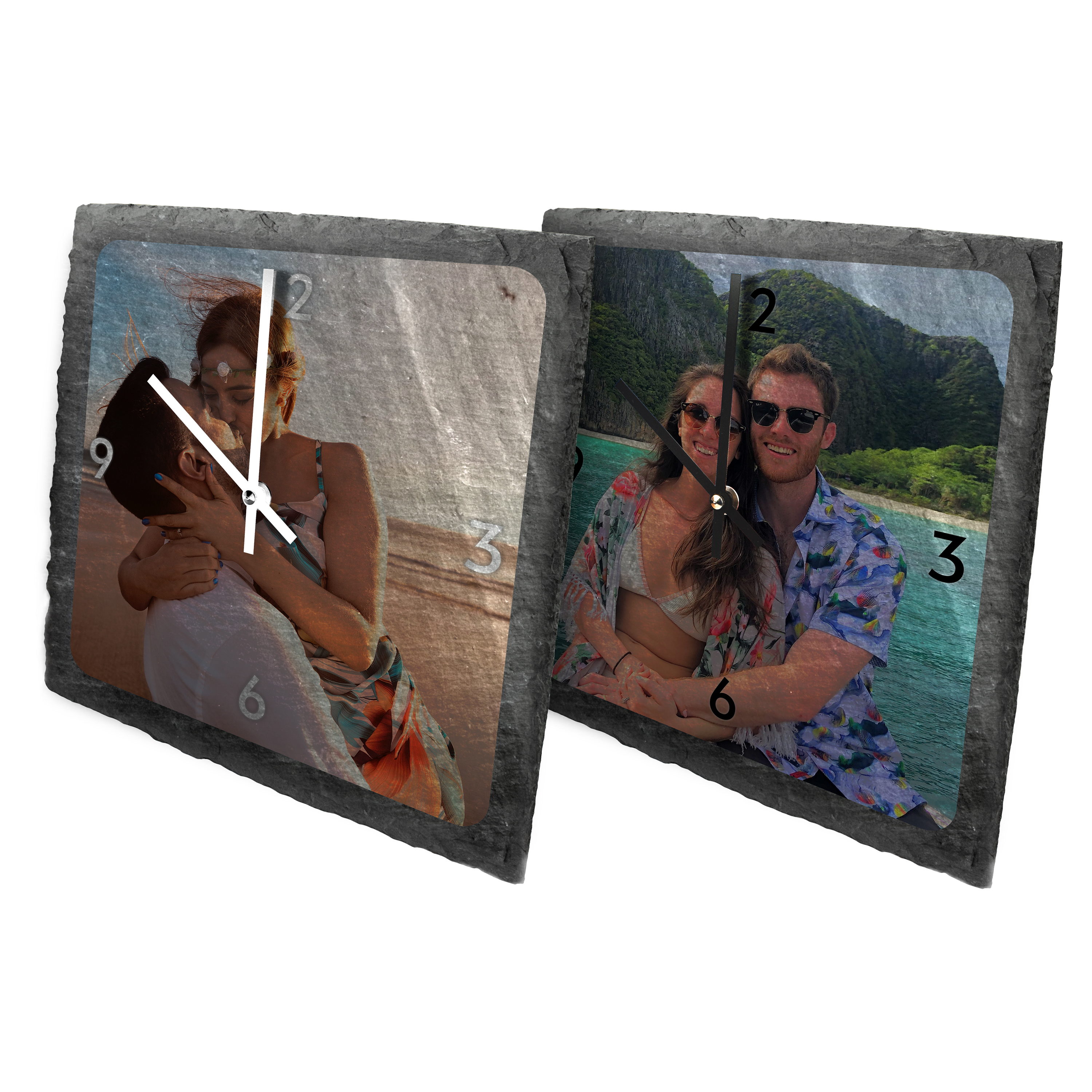 Schiefer-Wanduhr - Standard 3