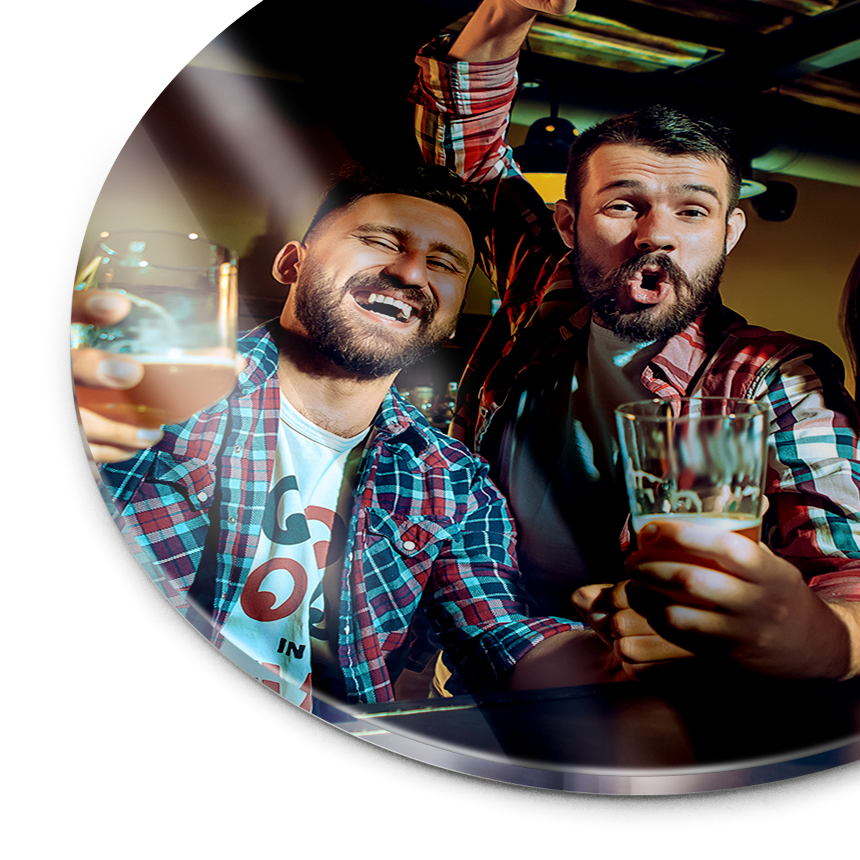 Untersetzer Rund Acrylglas 3