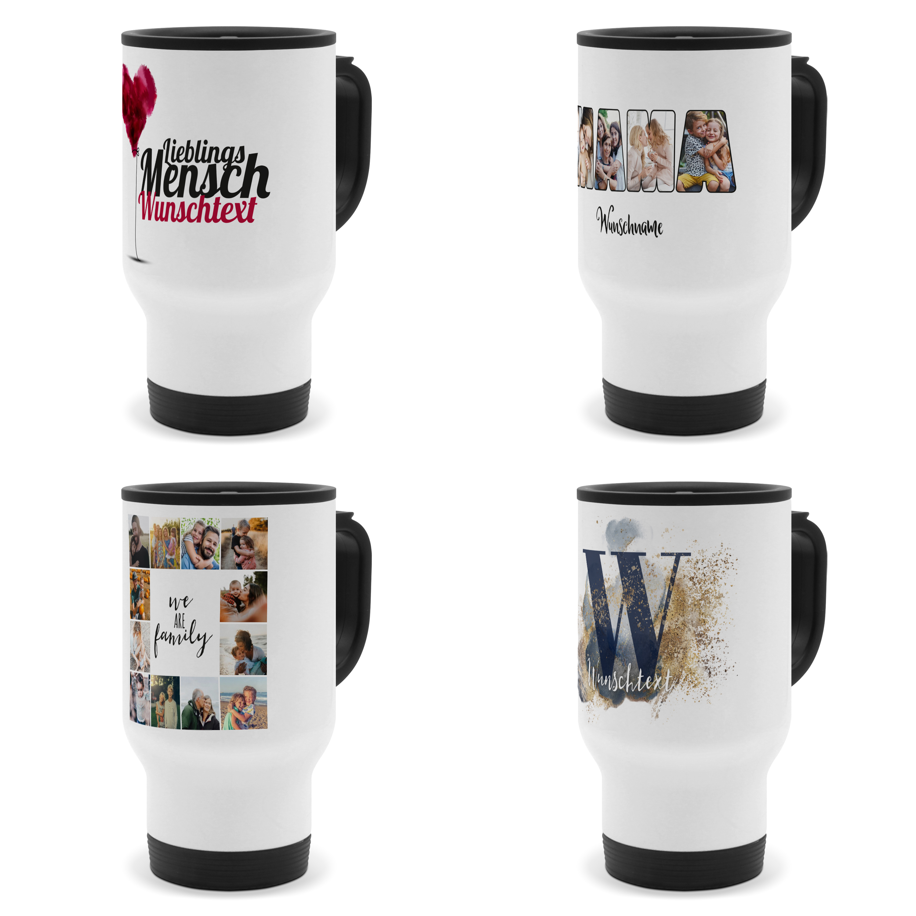 Thermobecher To-Go Weiß 5