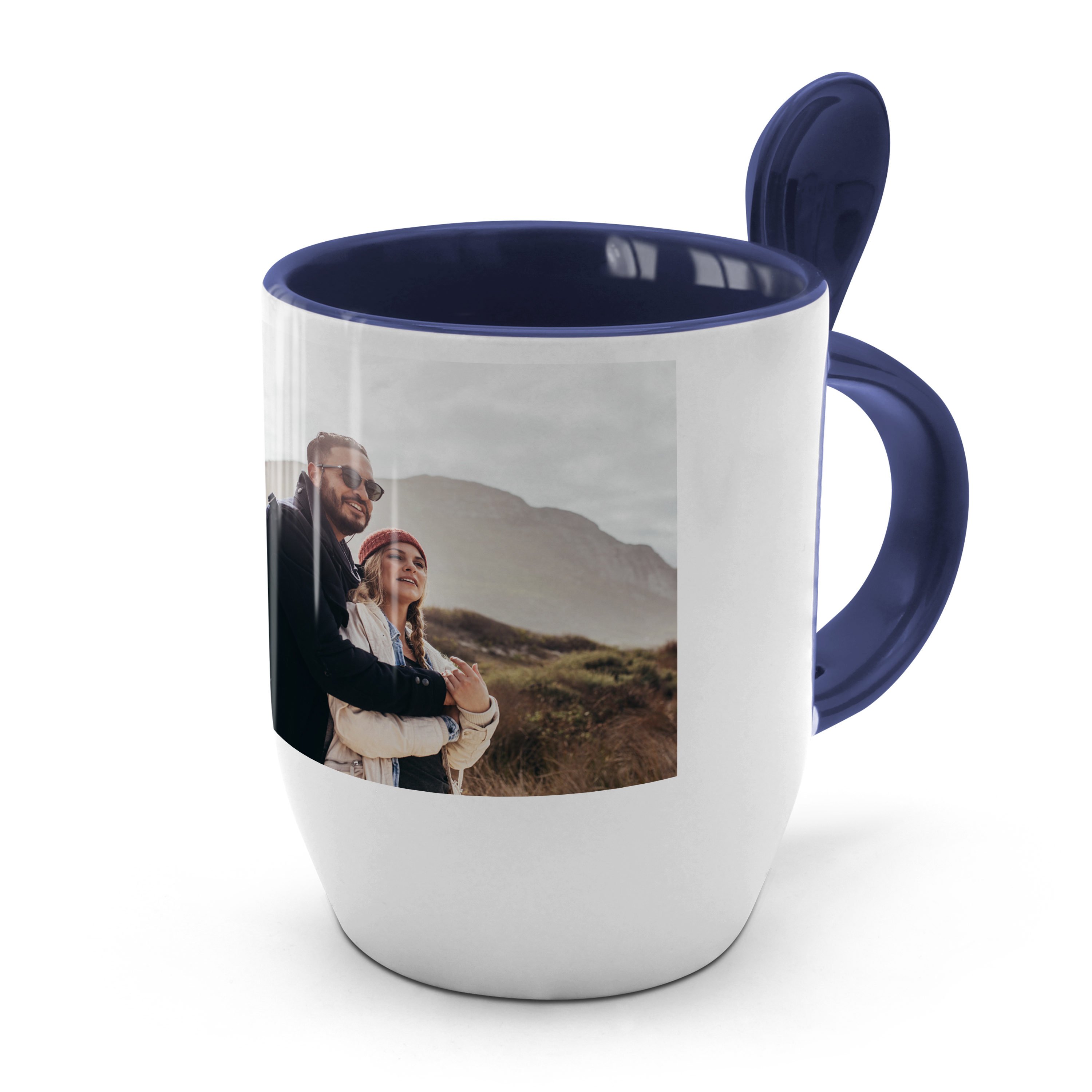 Löffeltasse Blau Standard 1