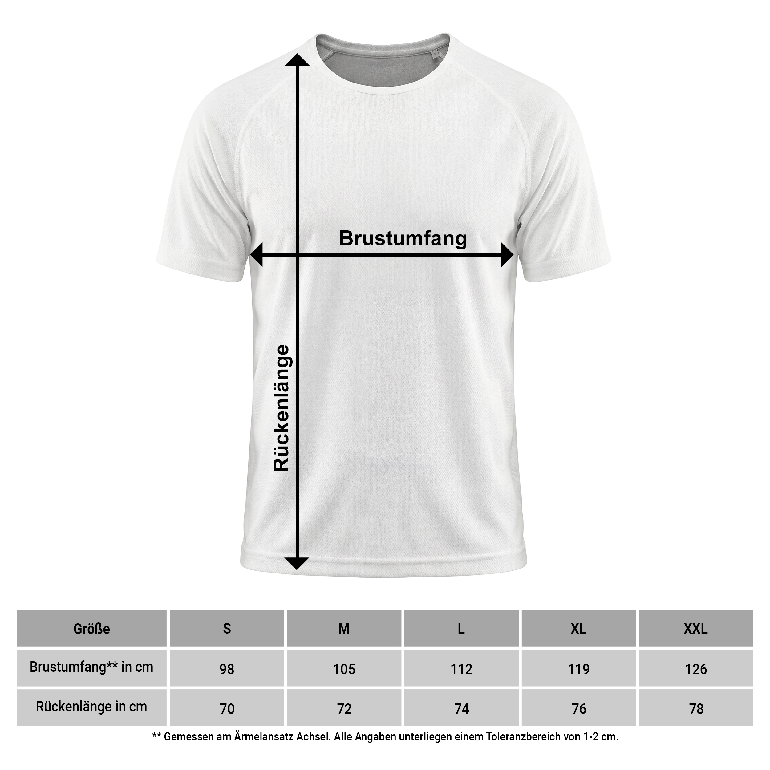 Funktionsshirt M Weiß 3