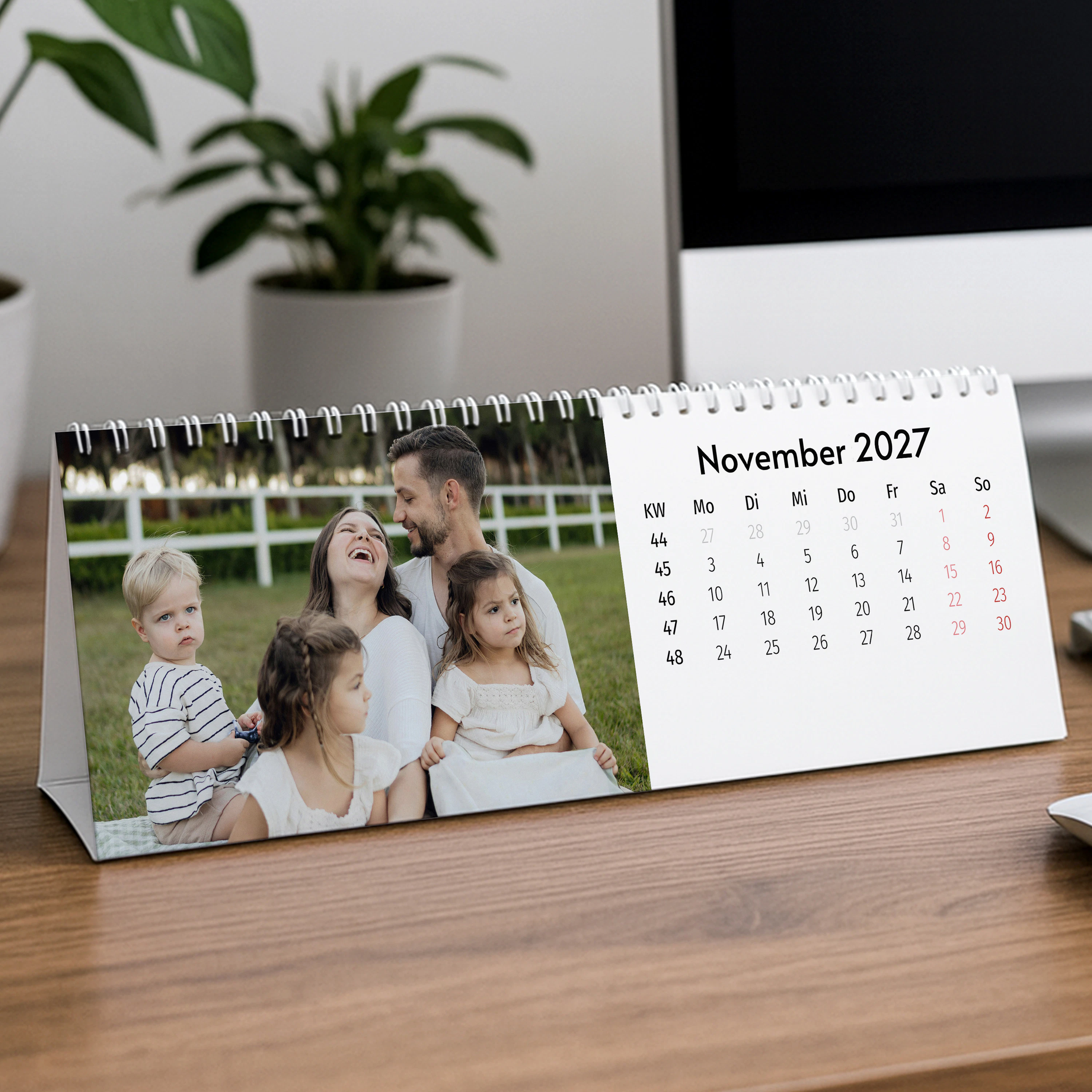 Tischkalender Portrait - Standard 2