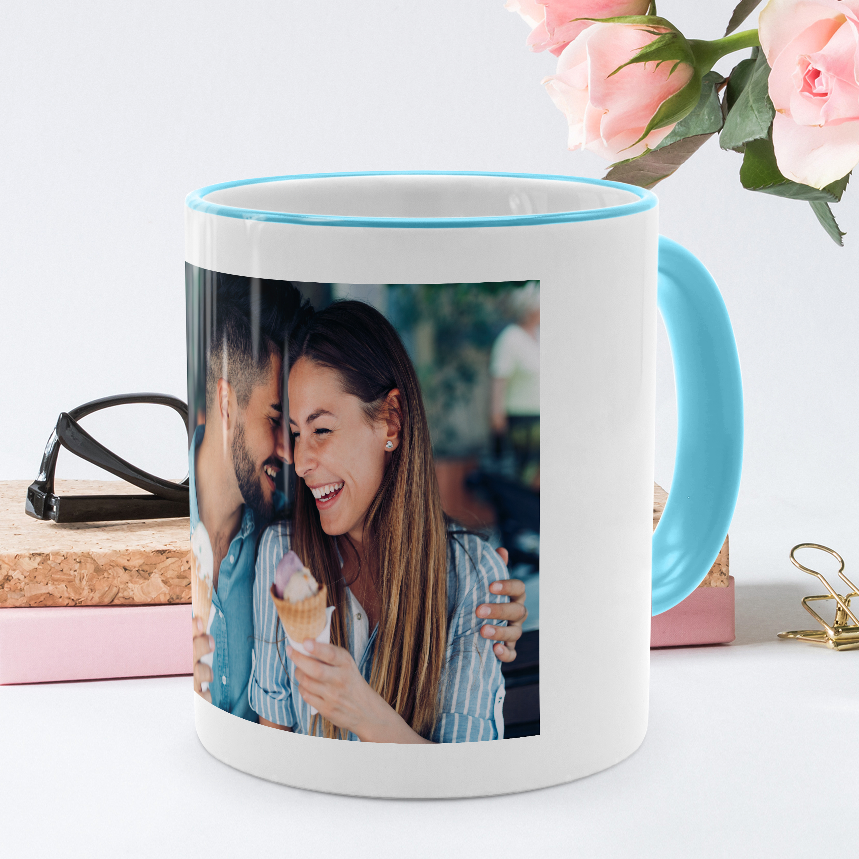 Kaffeebecher Standard Hellblau 4