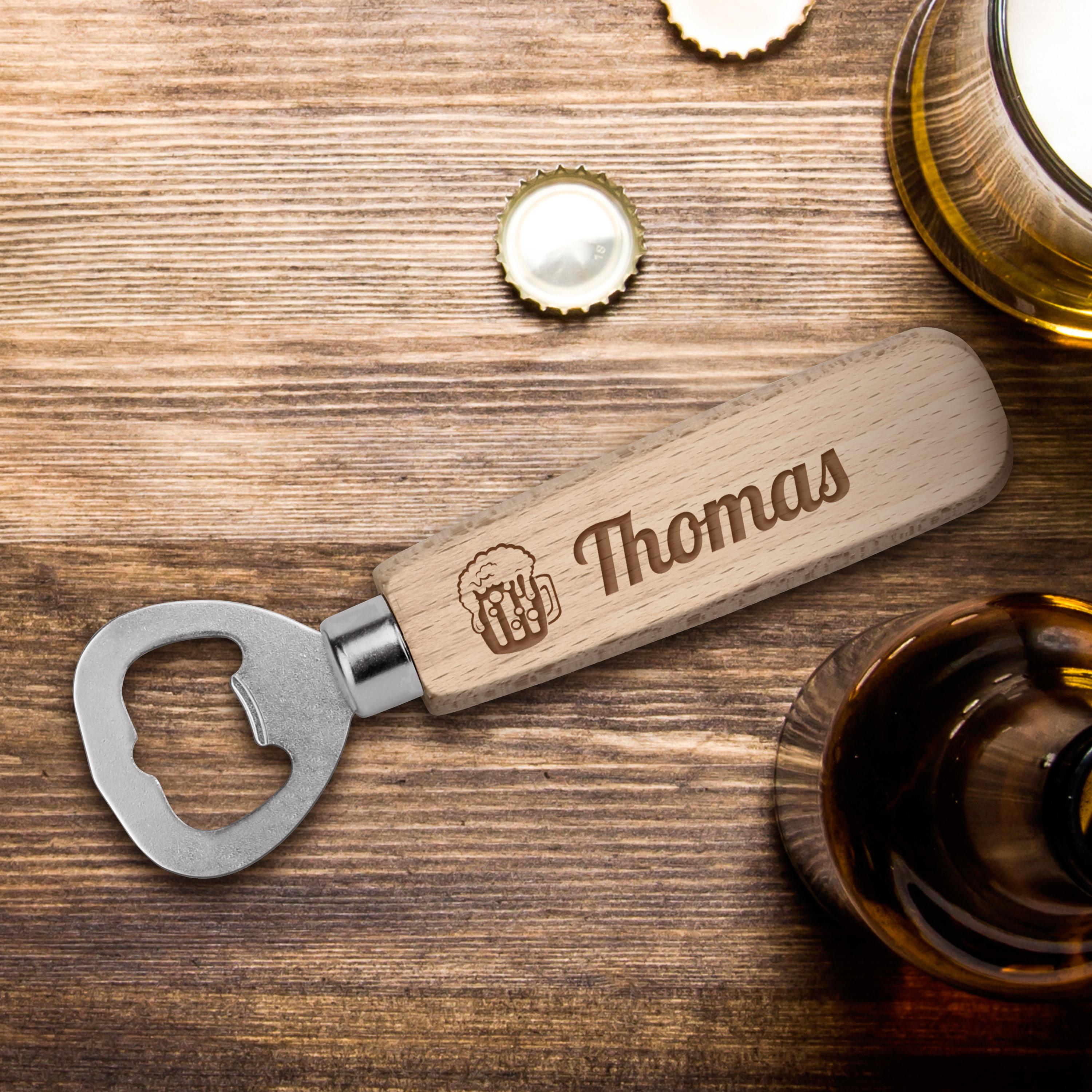 Holz-Flaschenöffner - Standard 5