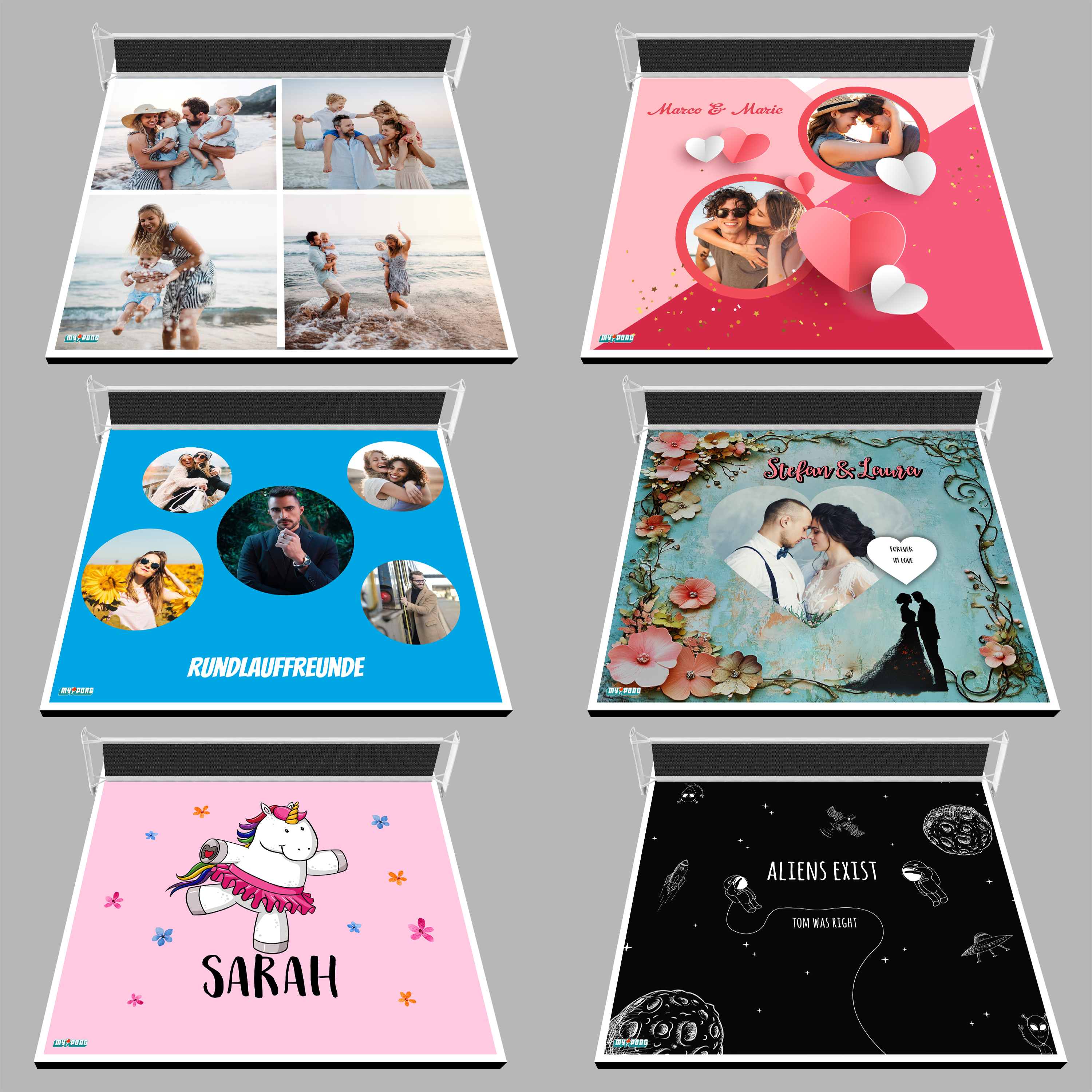 MyPONG Mini-Tischtennisplatte - Standard 5