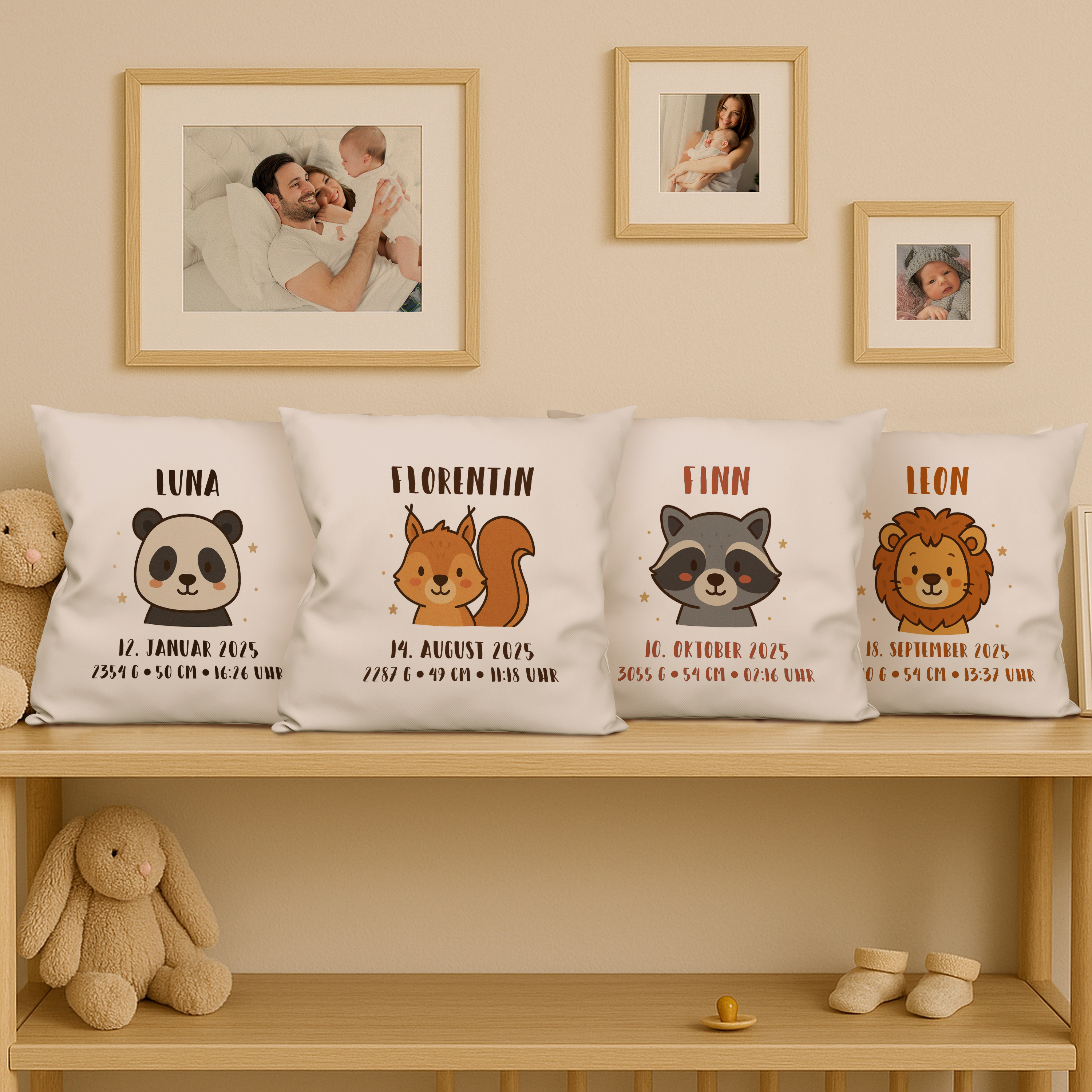 Geburtskissen Naturweiß 5