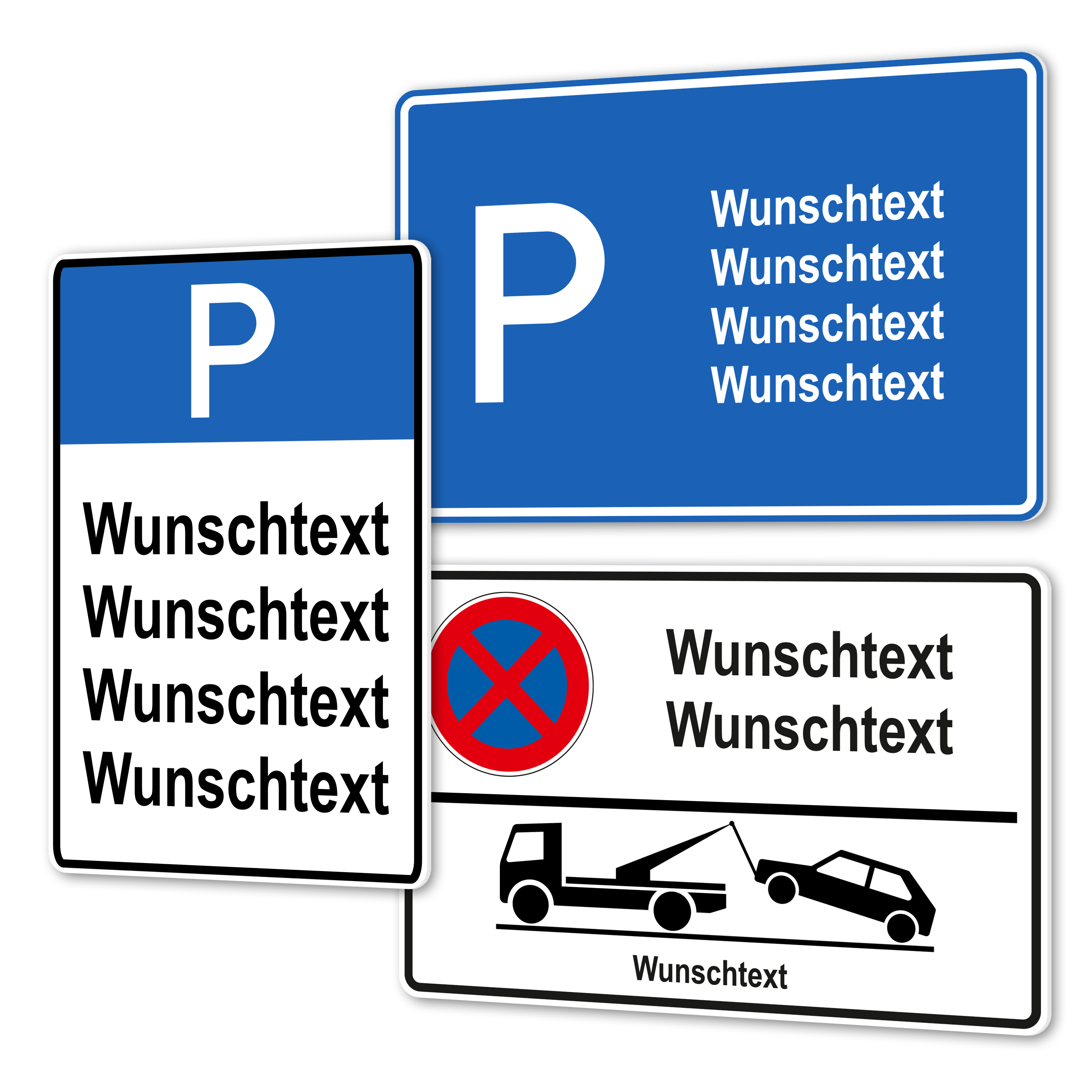 Parkschilder Blechschild 30 cm x 20 cm 1