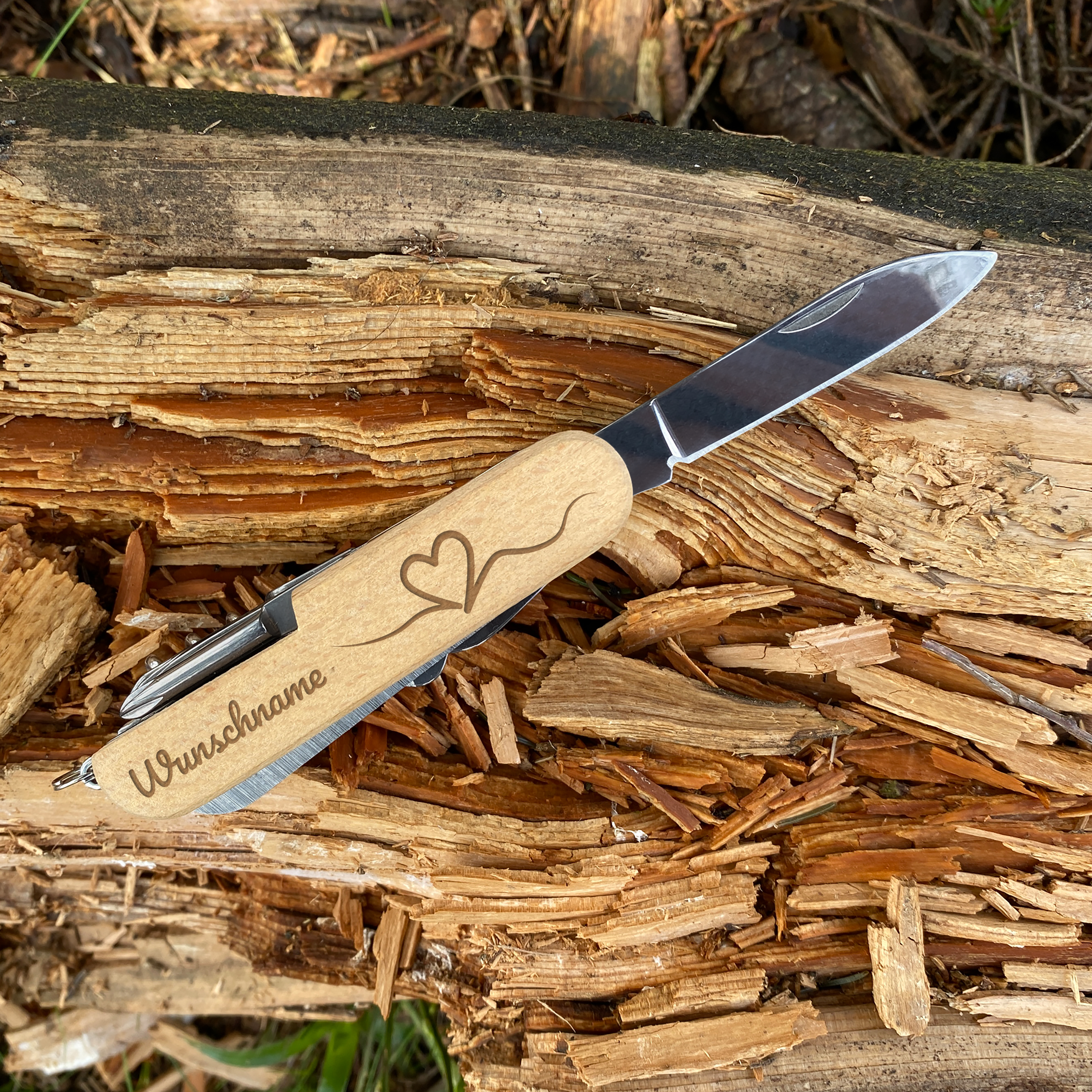 Holz-Taschenmesser - Standard 6