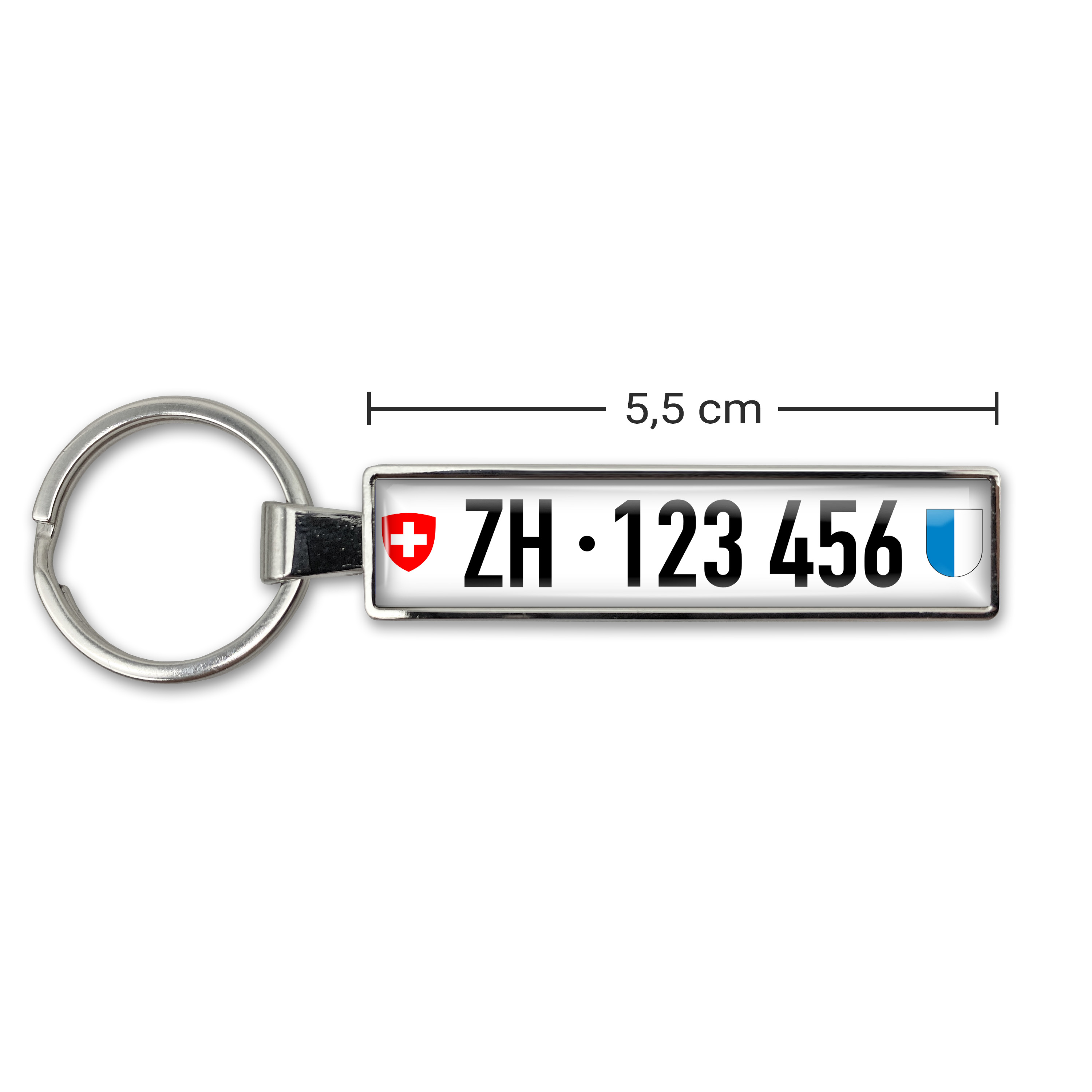 Kennzeichen Schlüsselanhänger Schweiz 2