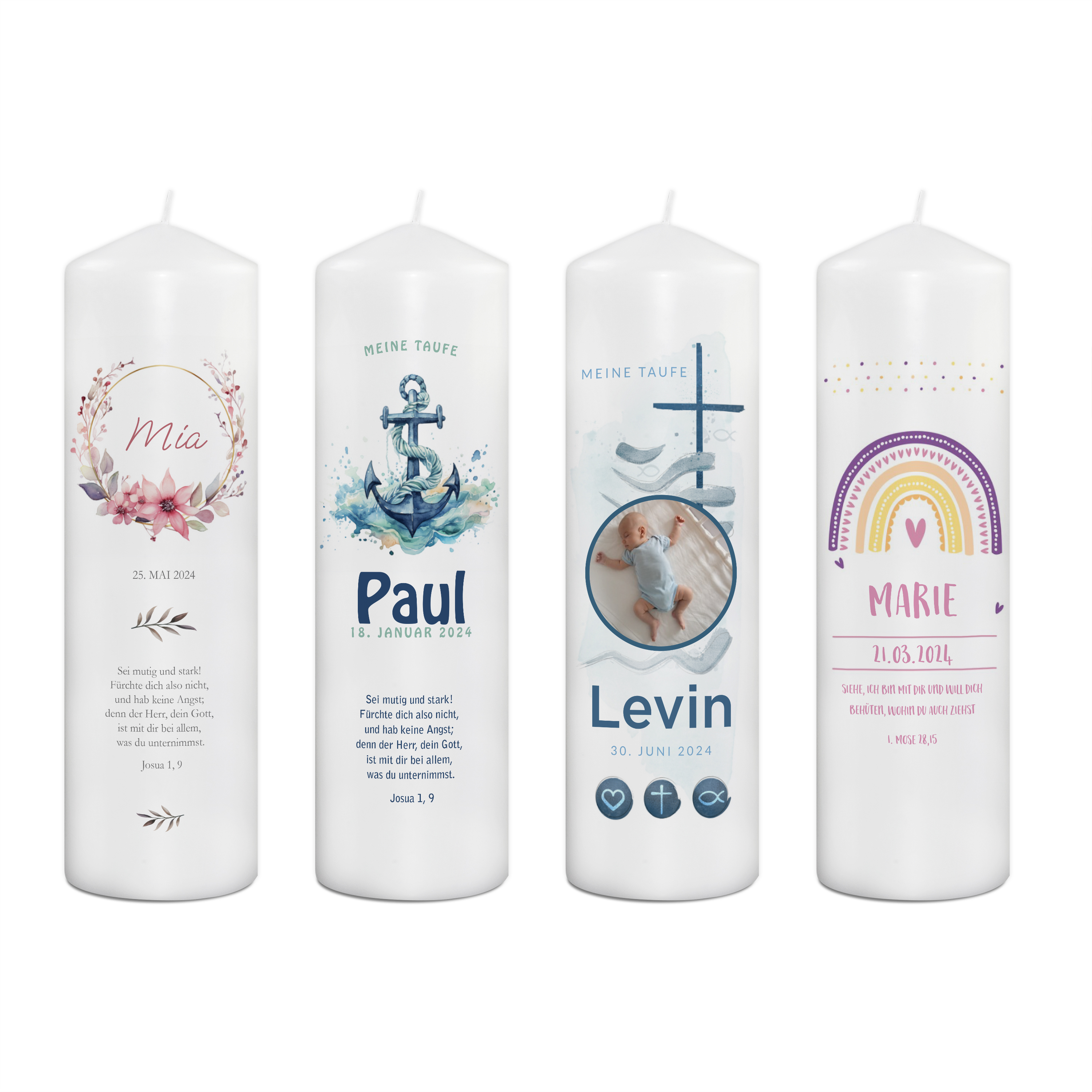 Taufkerze - Standard 4