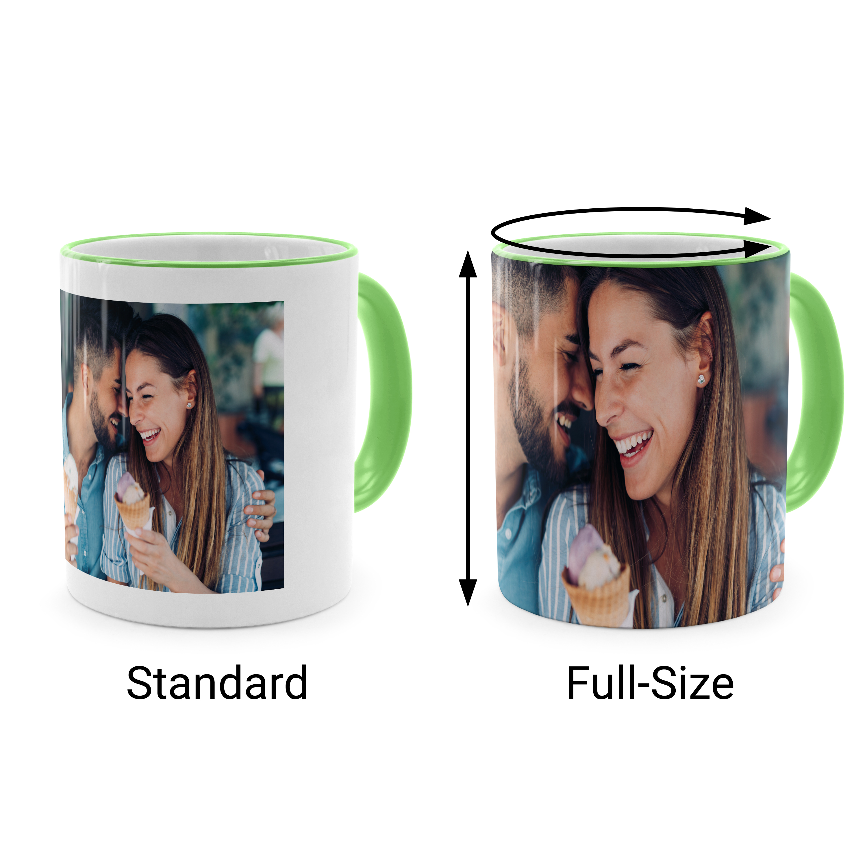 Kaffeebecher Full-Size Grün 2
