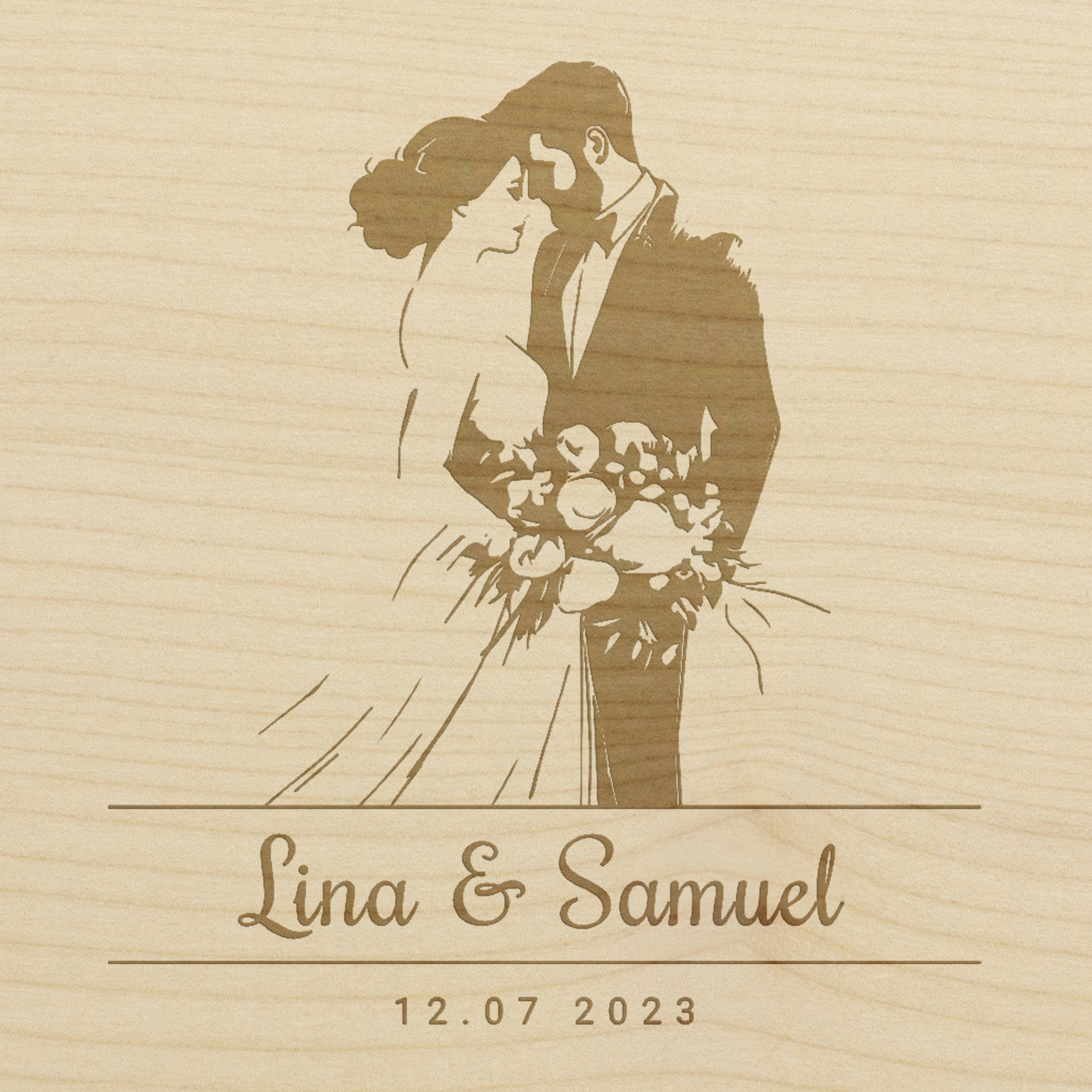 Holz-Frühstücksbrettchen Ahorn 3