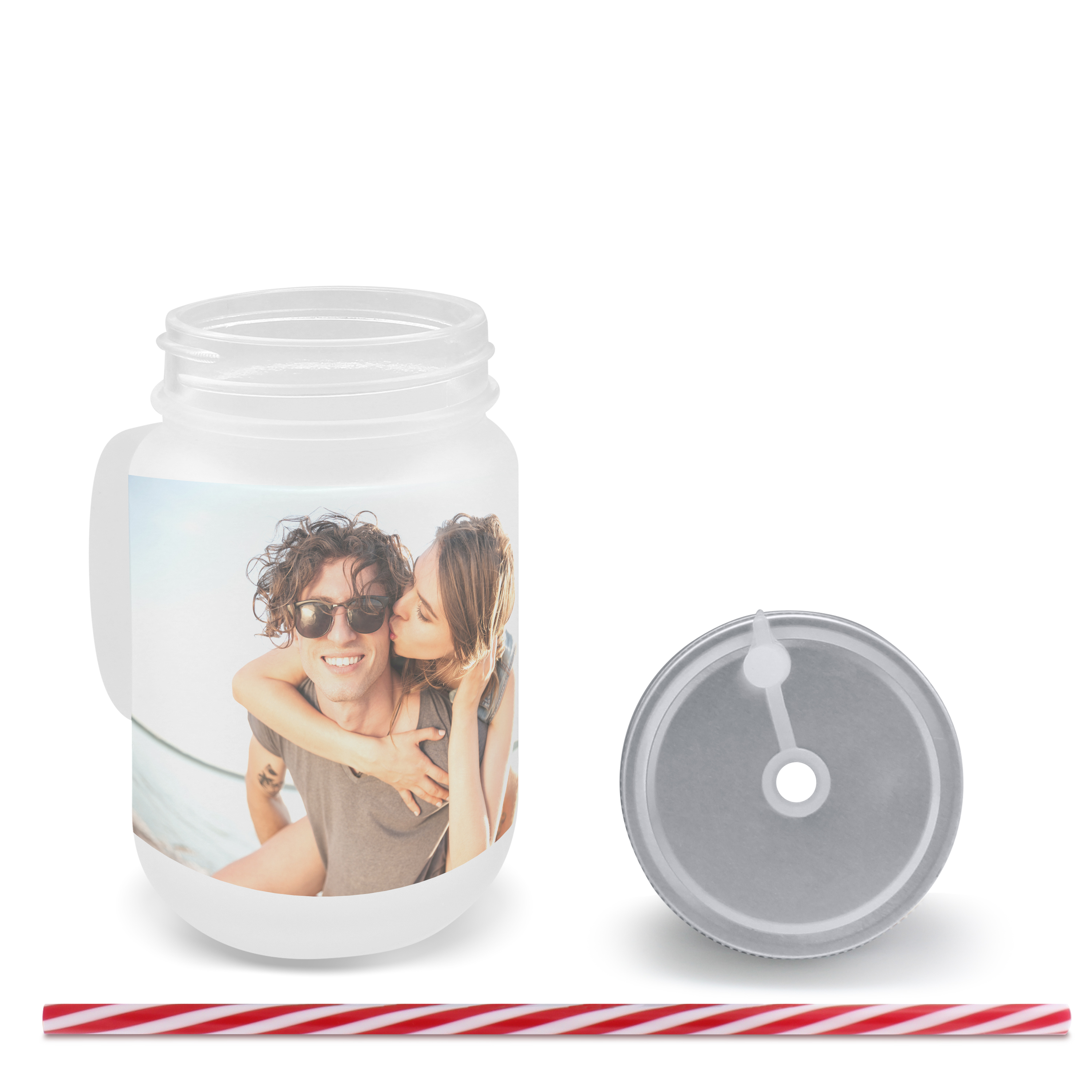 Trinkglas mit Deckel - Standard 2