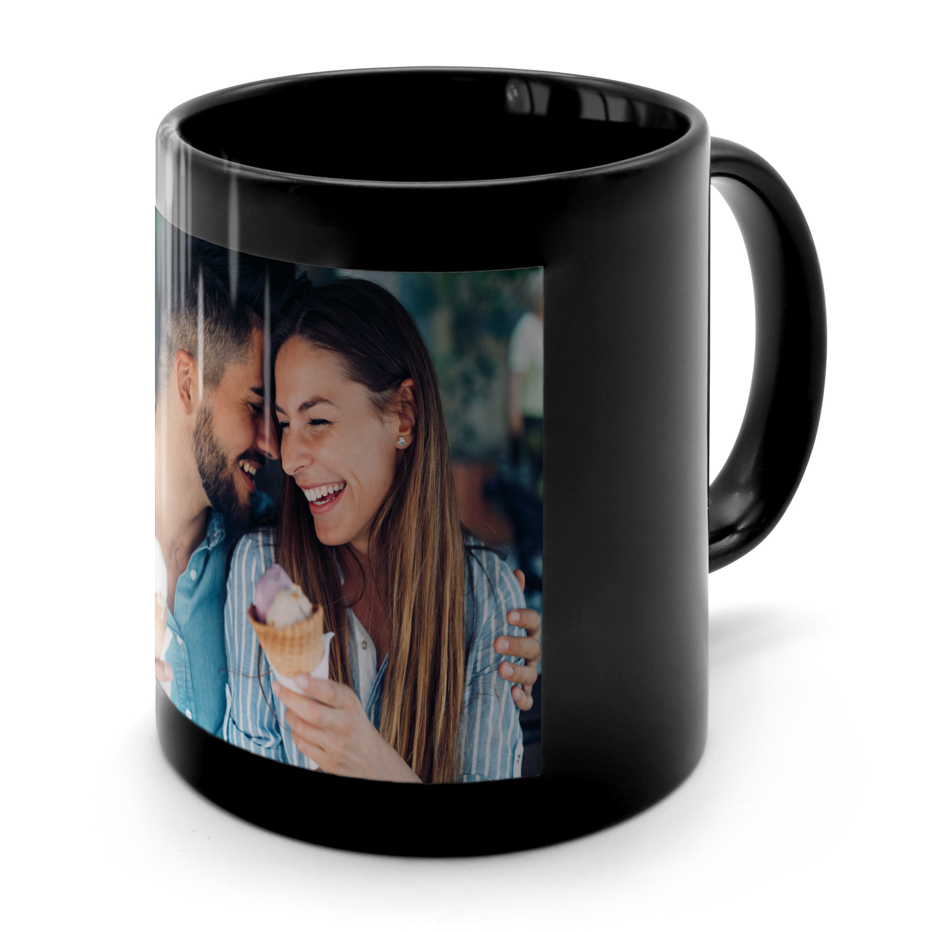 Kaffeebecher Schwarz - Standard 1