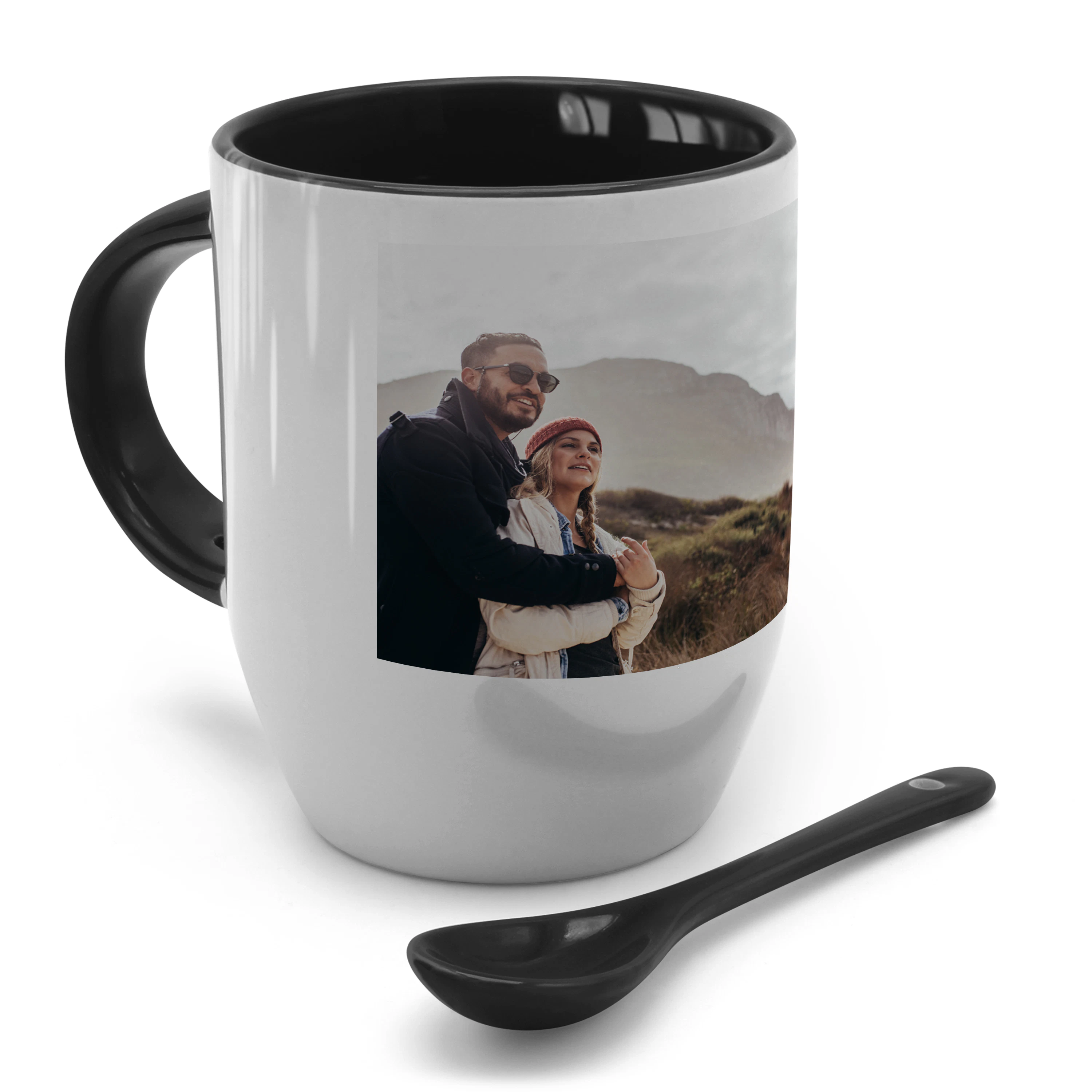 Löffeltasse Schwarz Standard 2