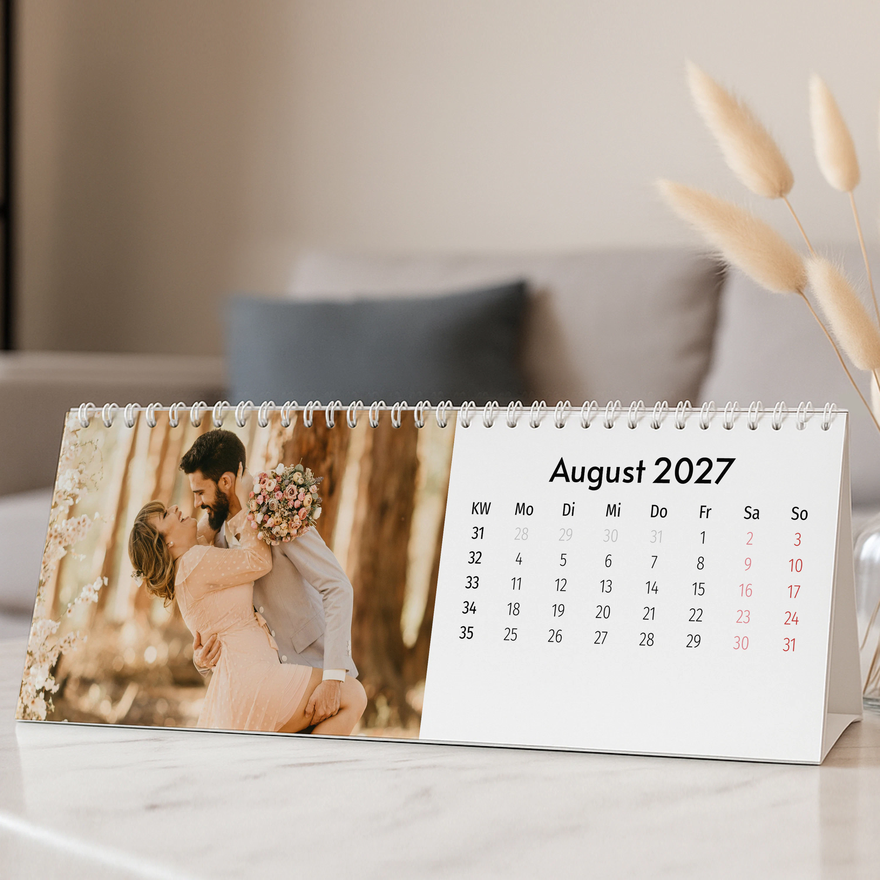 Tischkalender Portrait - Standard 3