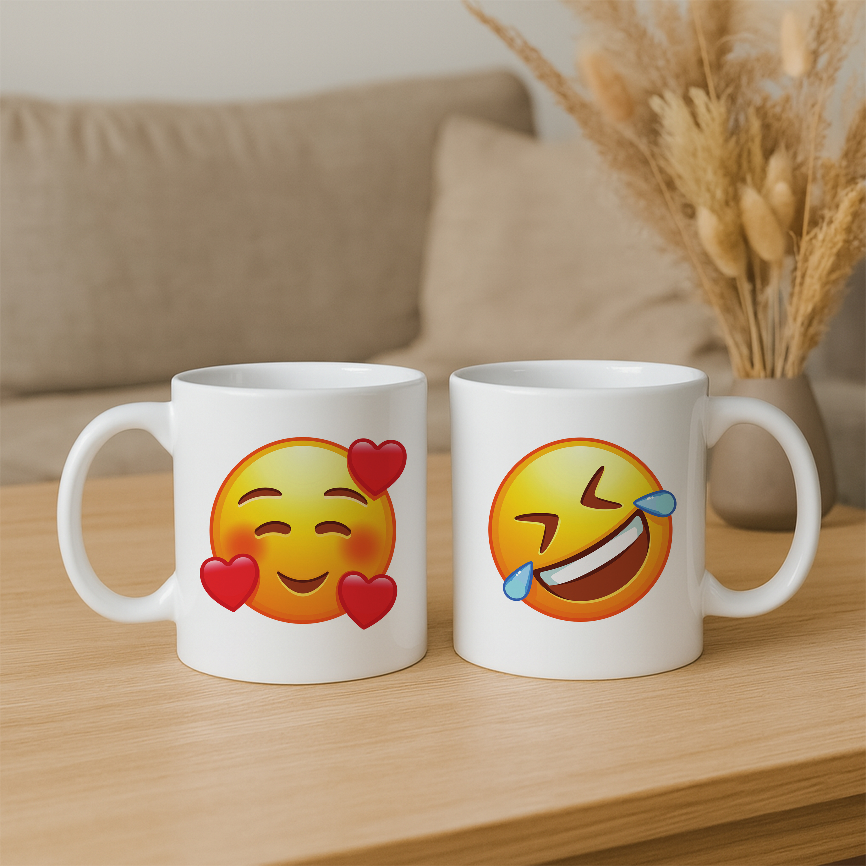 Smiley-Tasse Weiß 7