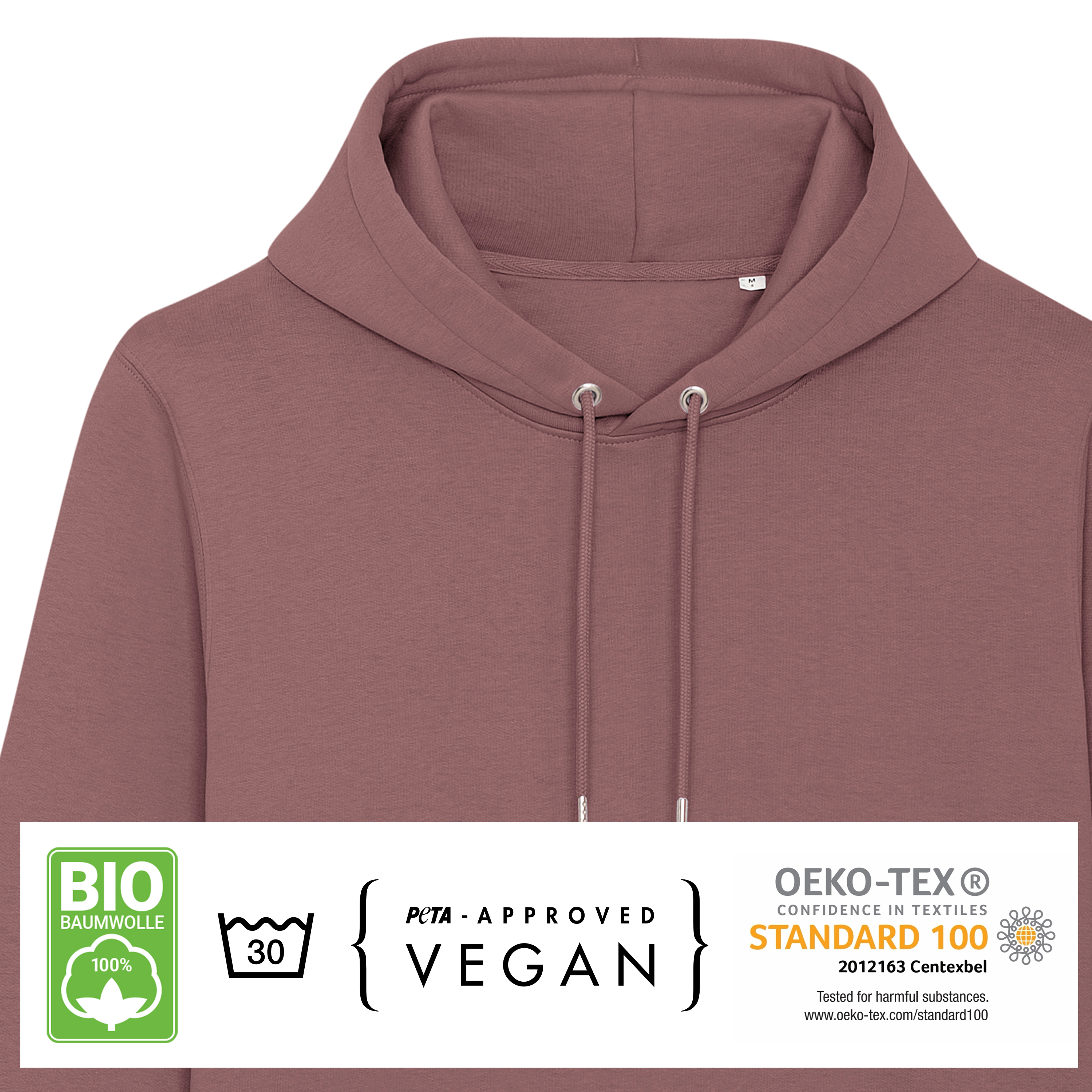 Bio Hoodie „Premium“ Kaffa Coffee 3