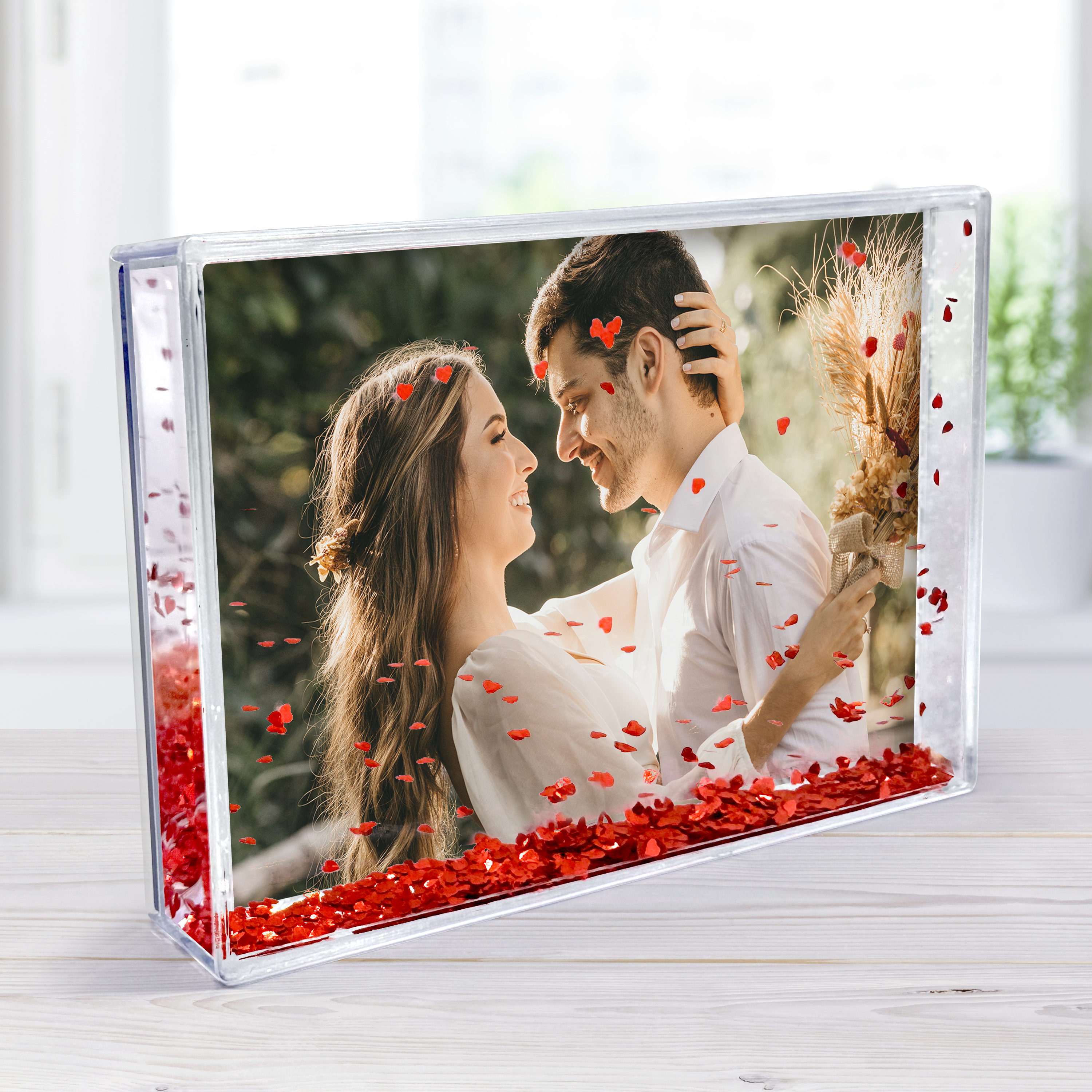 Schüttelrahmen Herzen 5