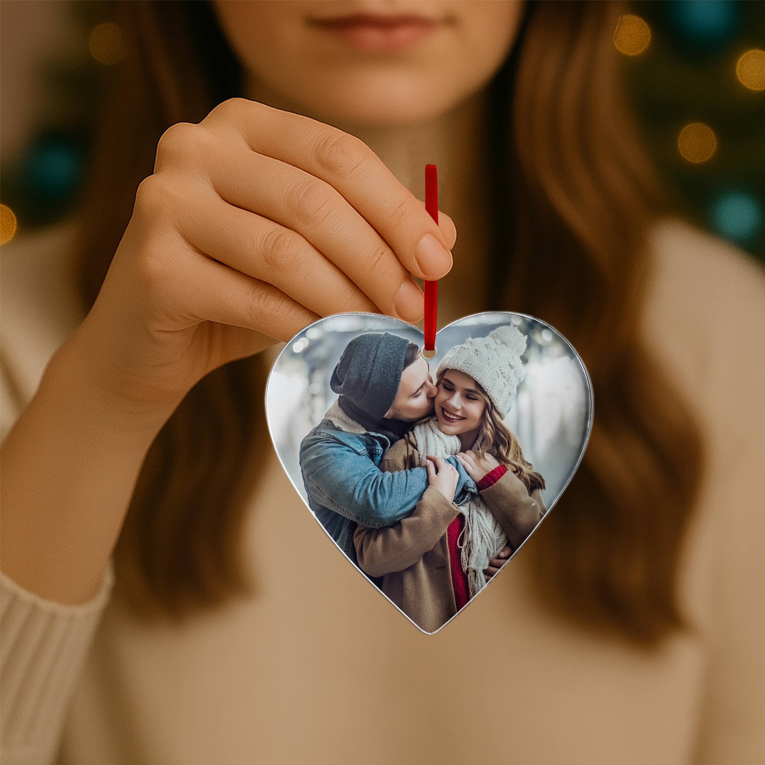 Weihnachtsbaumanhänger Herz 8