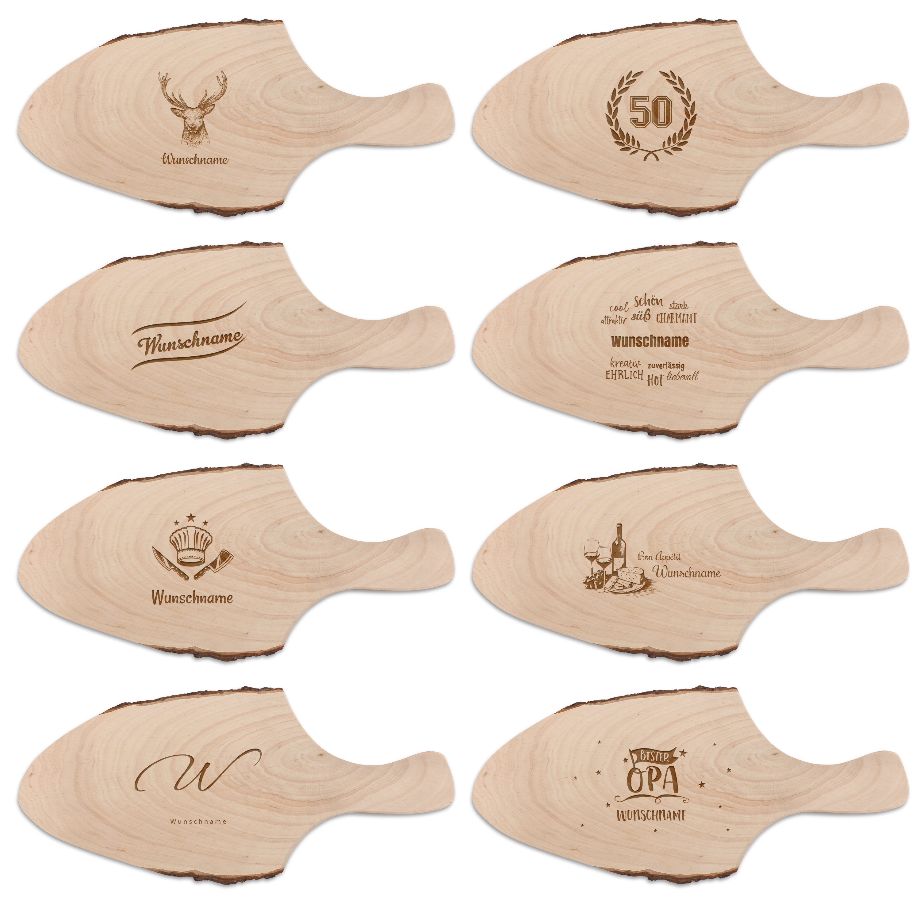 Servierbrett mit Rinde - Standard 4