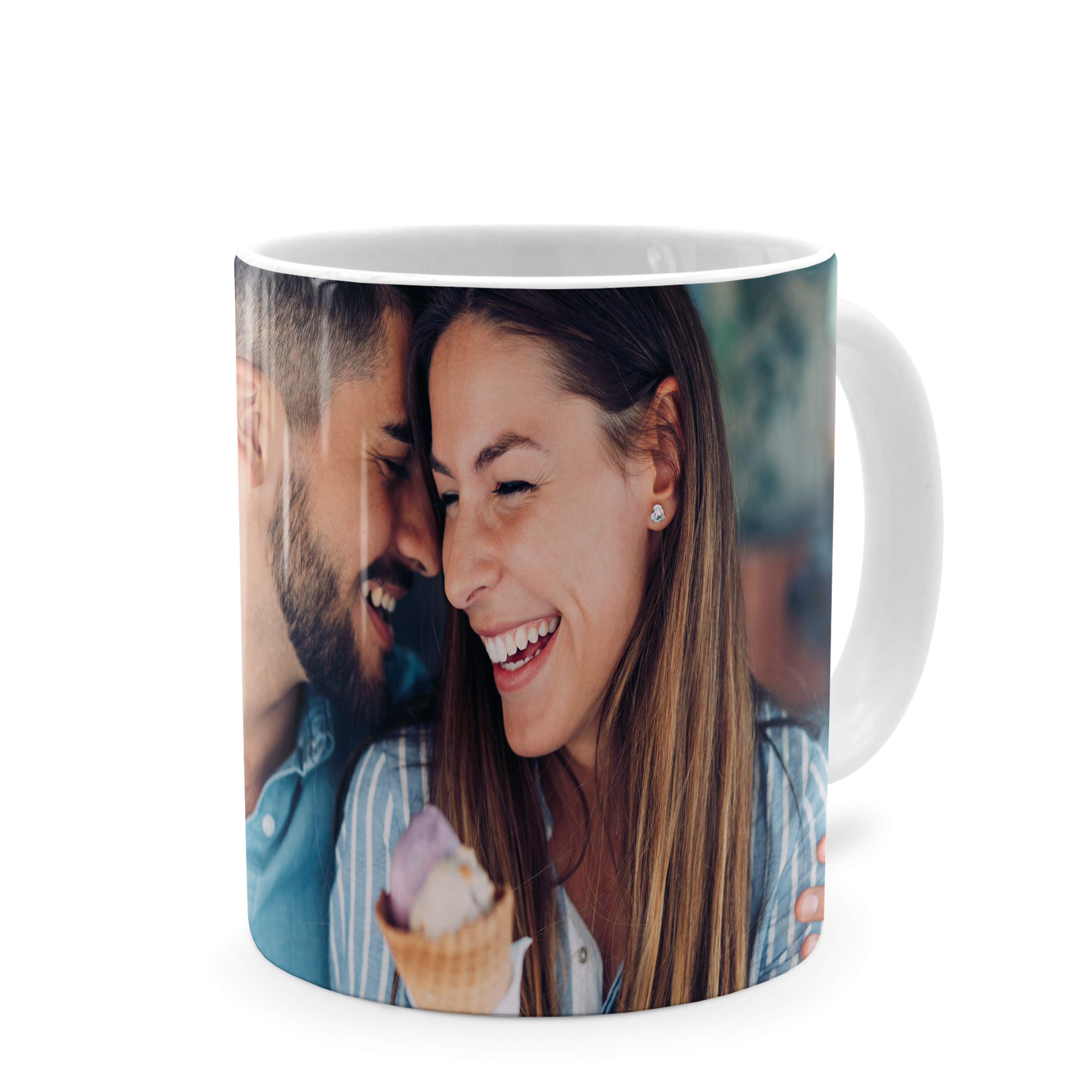 Kaffeebecher Weiß Full-Size 1