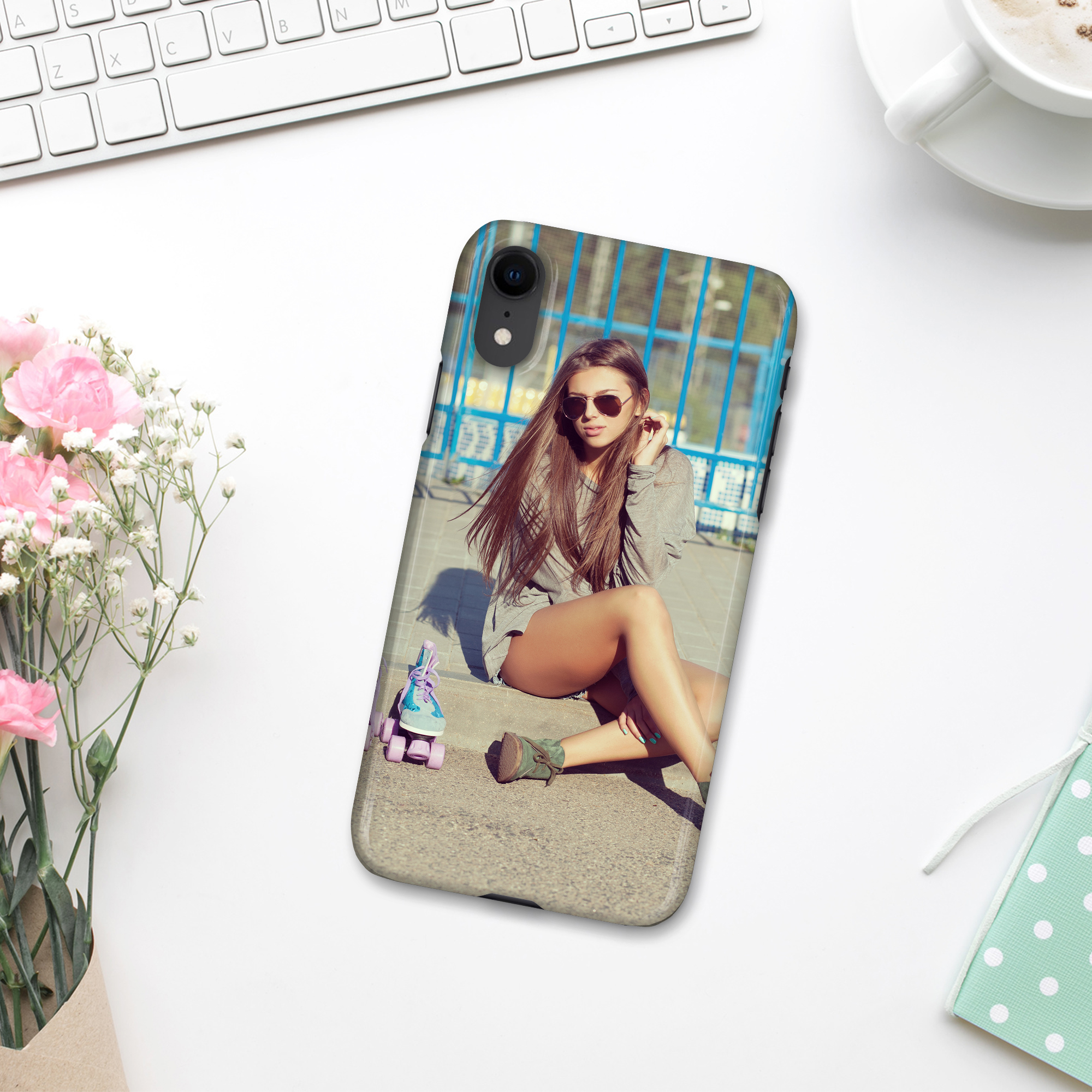 iPhone XR weiß Premium Hardcase 3